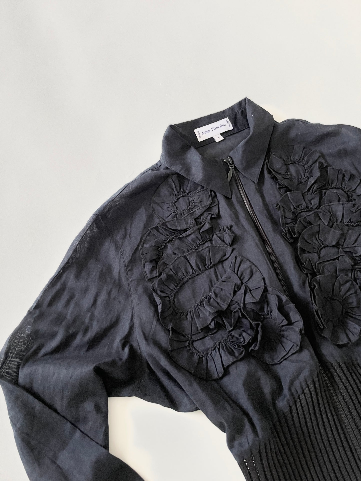 Anne Fontaine zipper jacket