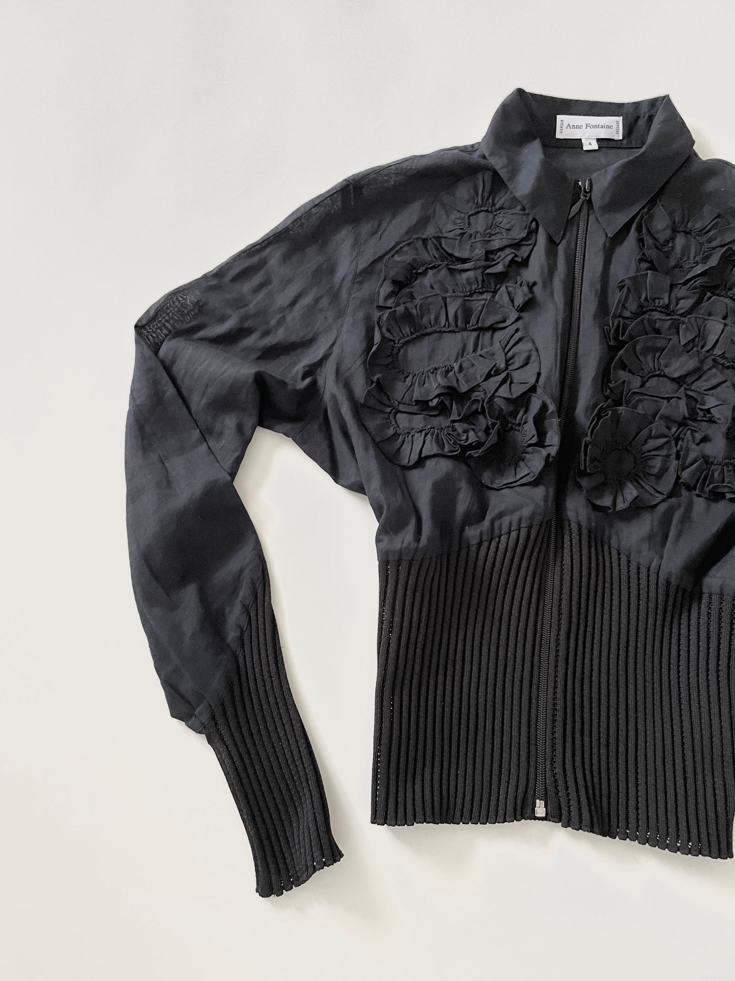 Anne Fontaine zipper jacket