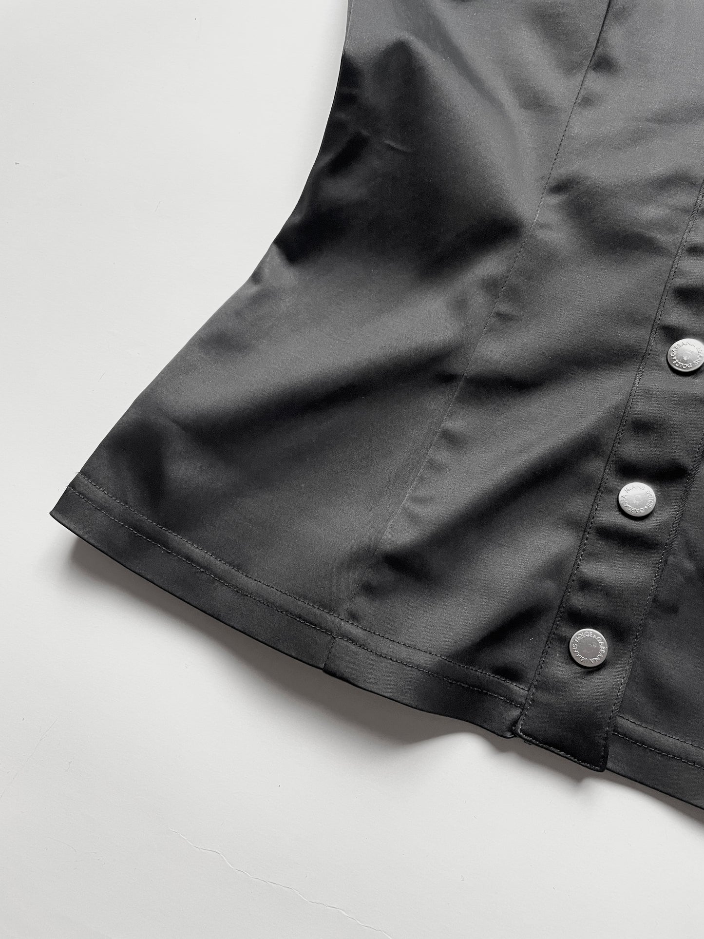 Dolce & Gabbana satin neckholder top