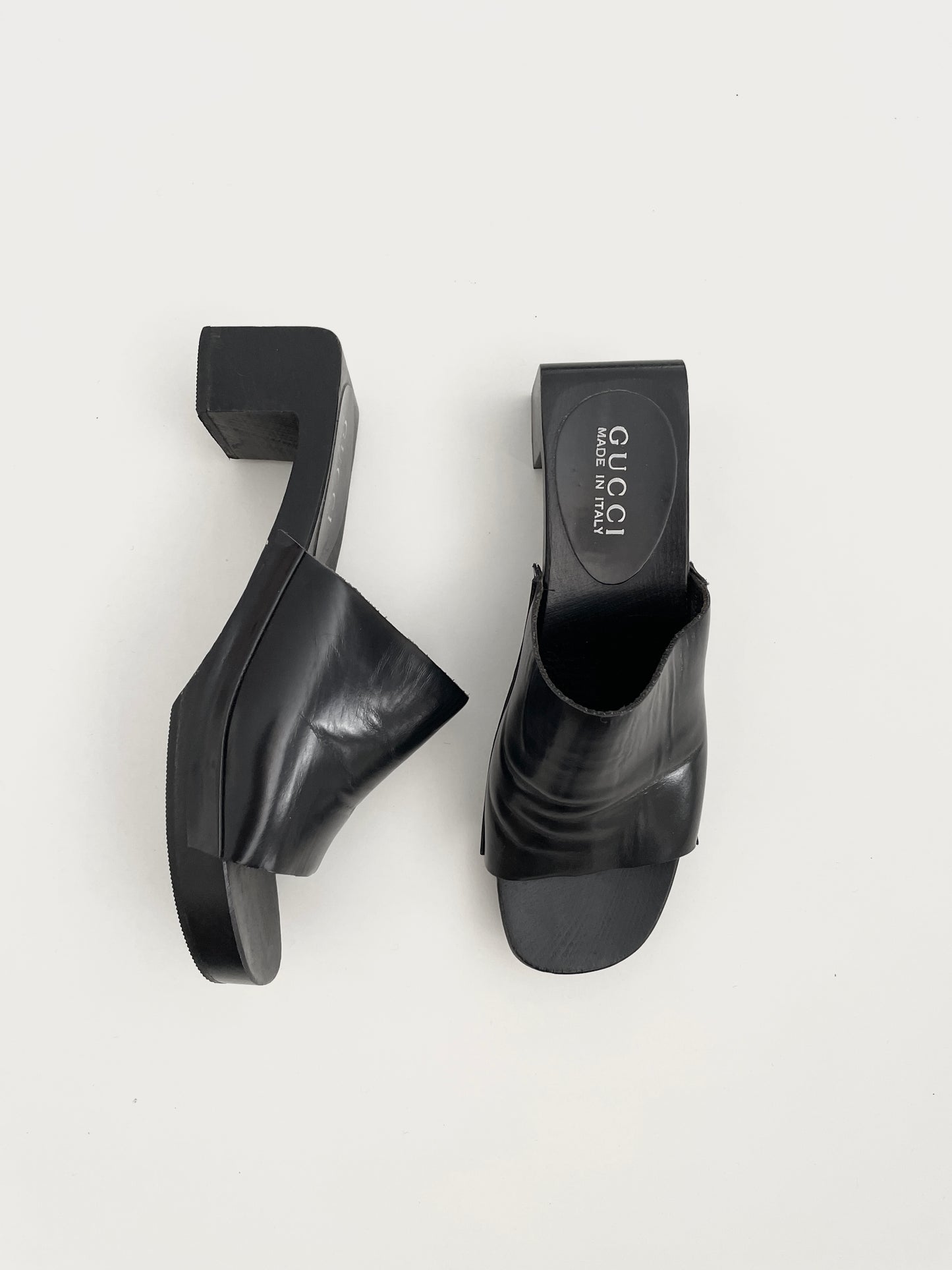 Gucci clog mules