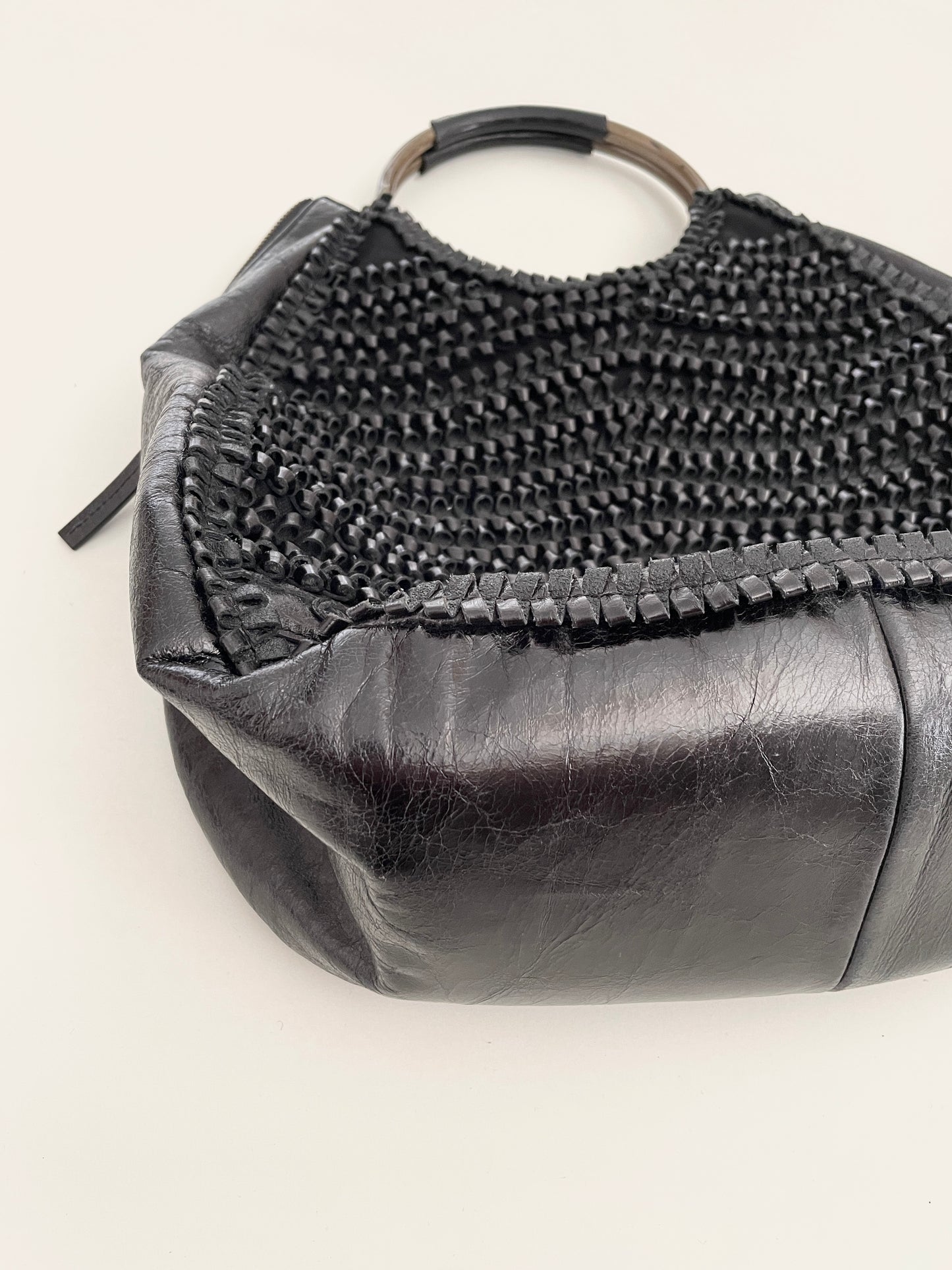 Gianfranco Ferré metal handle bag