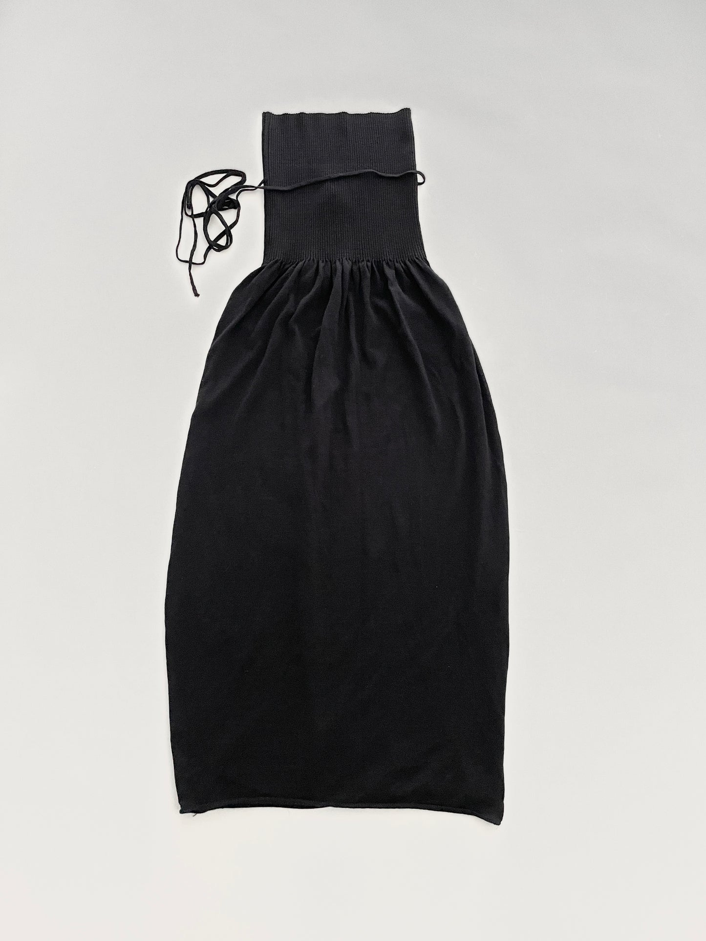 Sarah Pacini merino maxi dress