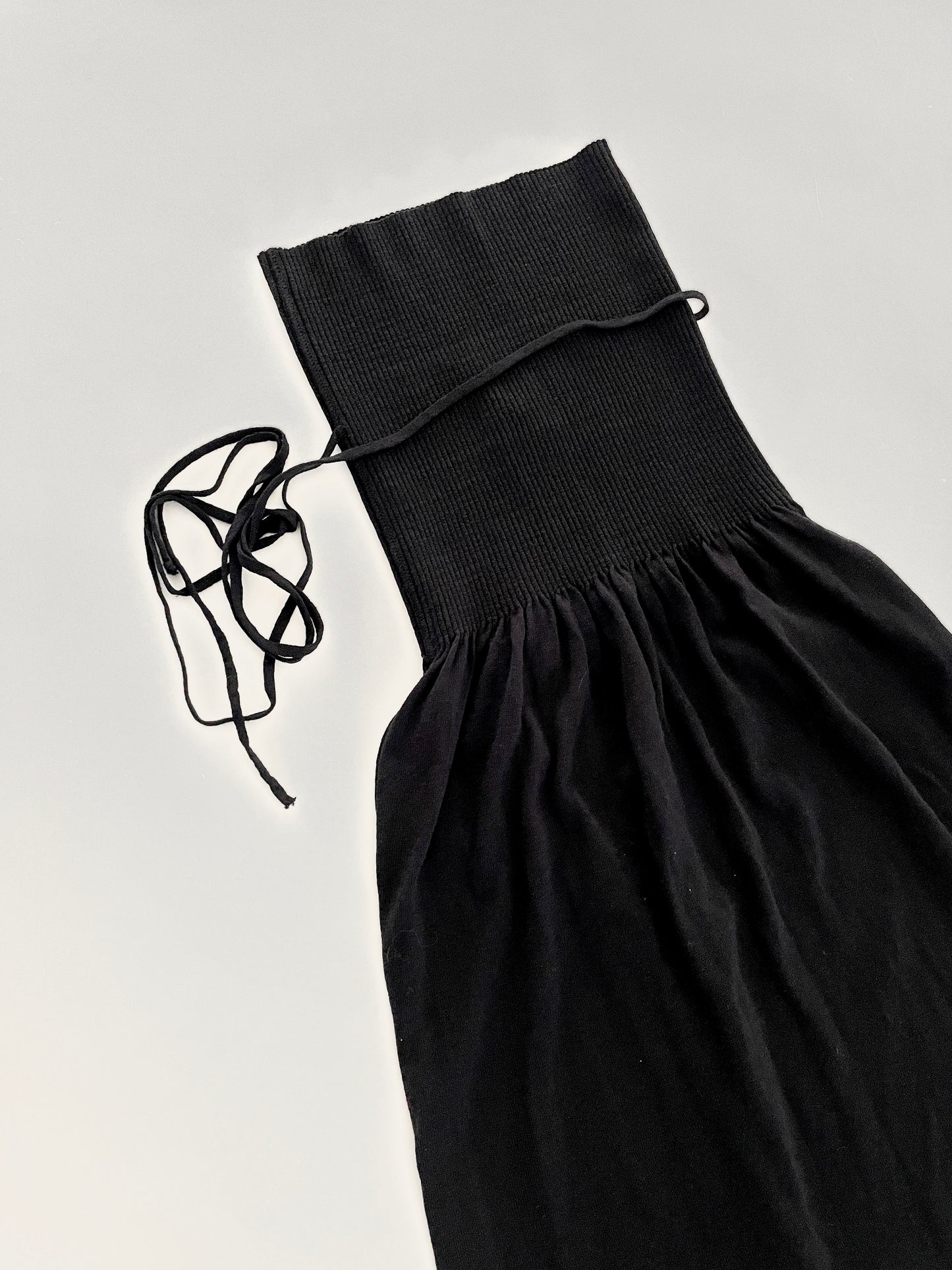 Sarah Pacini merino maxi dress