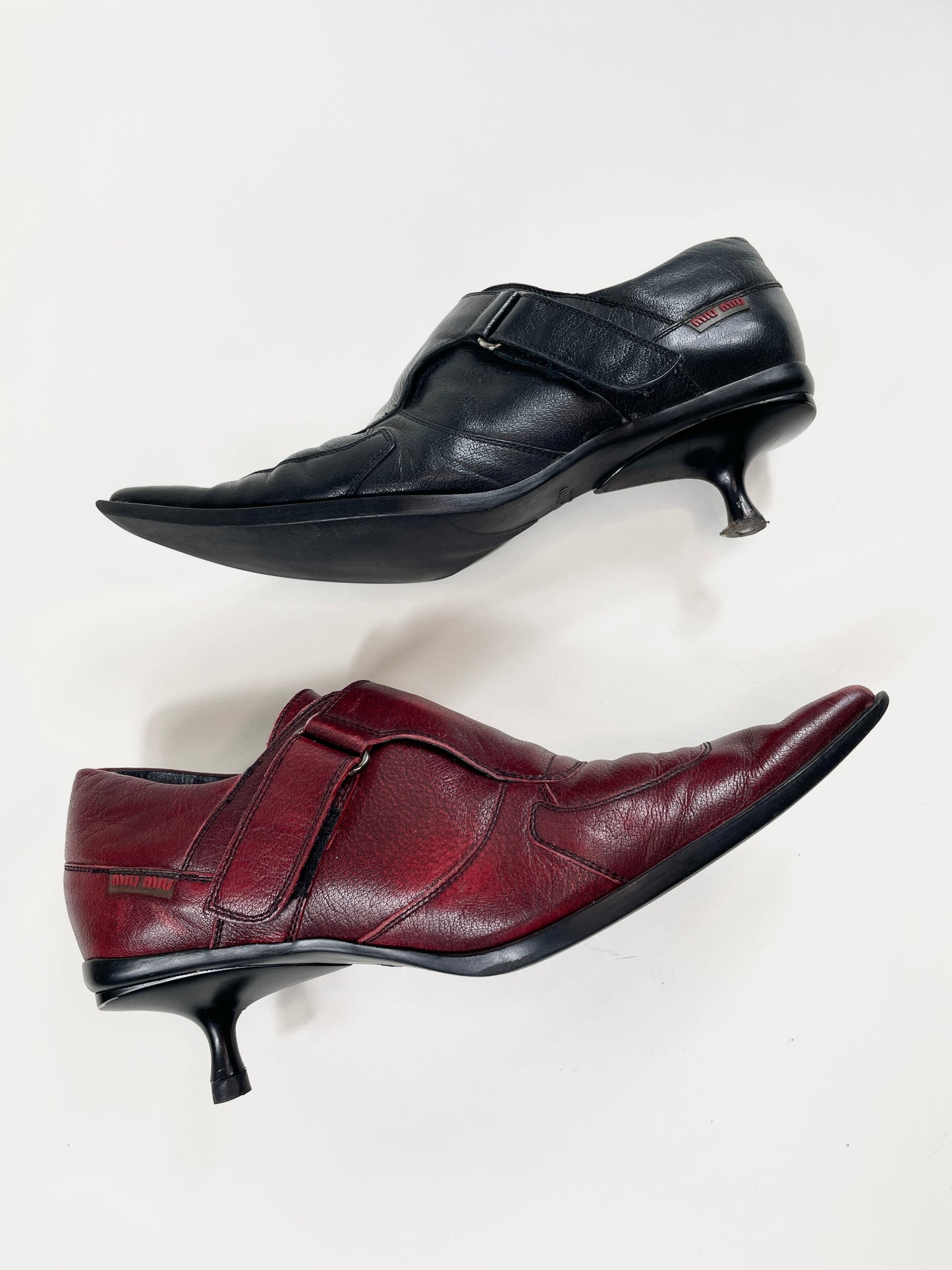 Miu Miu FW 1999 Moto ankle boots