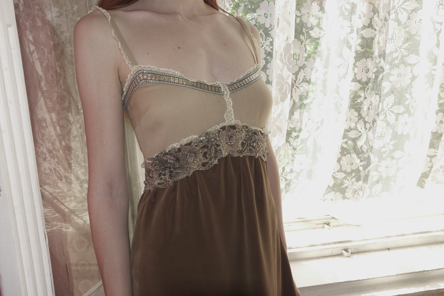Miu Miu F/W 2004 velvet dress