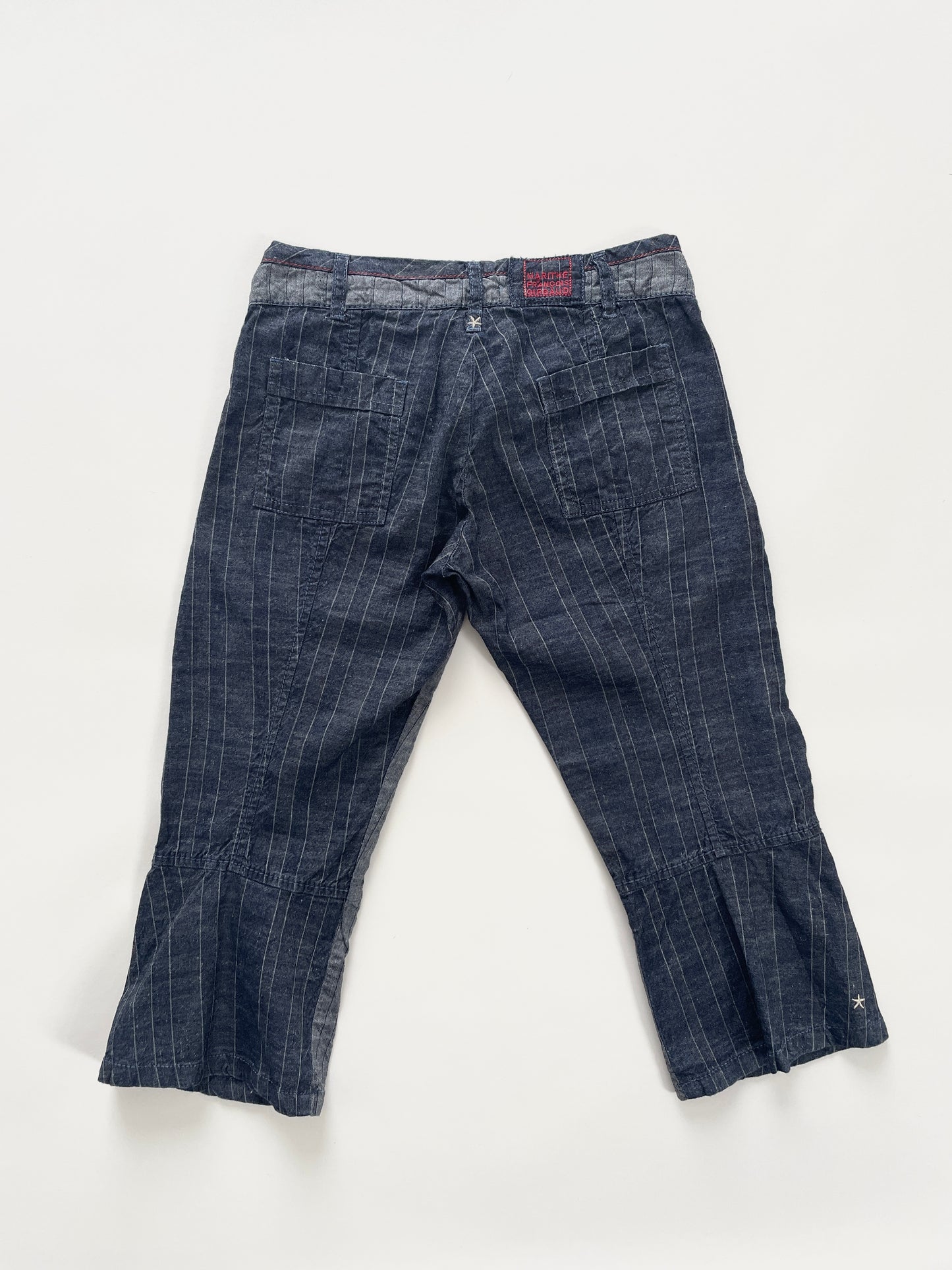 Marithé + François Girbaud denim capri pants