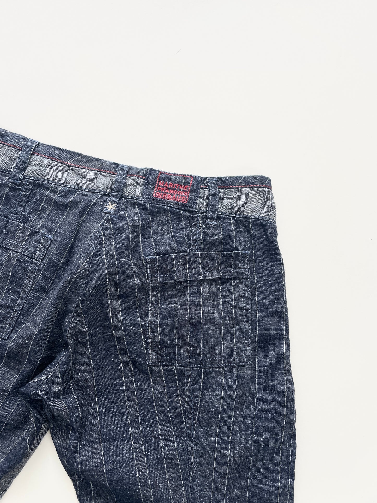 Marithé + François Girbaud denim capri pants
