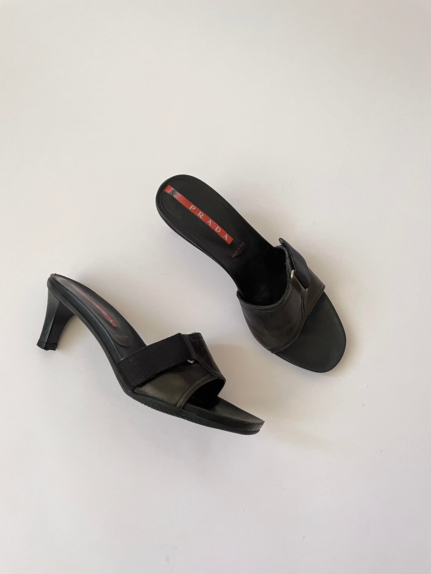 Prada Sport velcro heel sandals