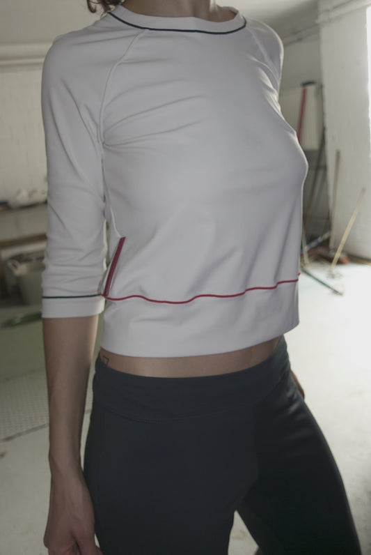 Prada Sport 3/4 sleeve shirt