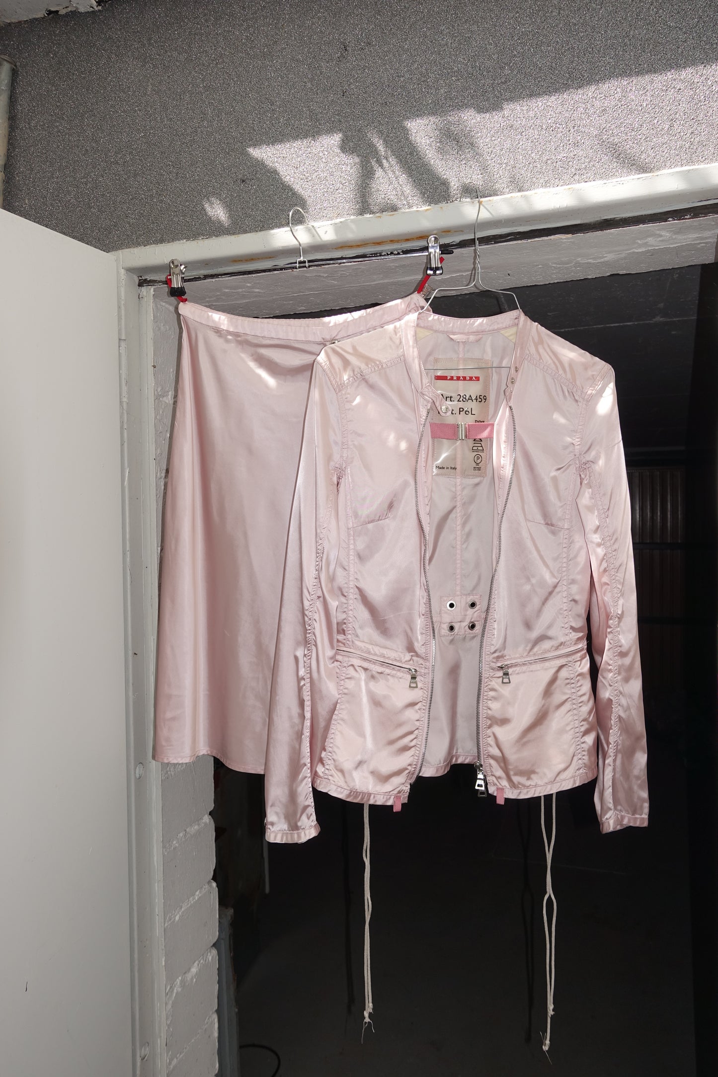Prada SS 2000 nylon set