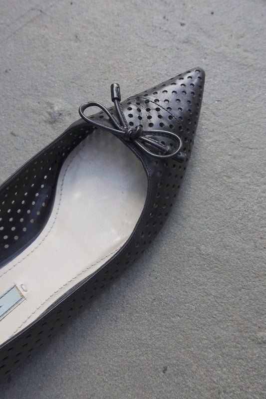 Prada pointed ballet flats
