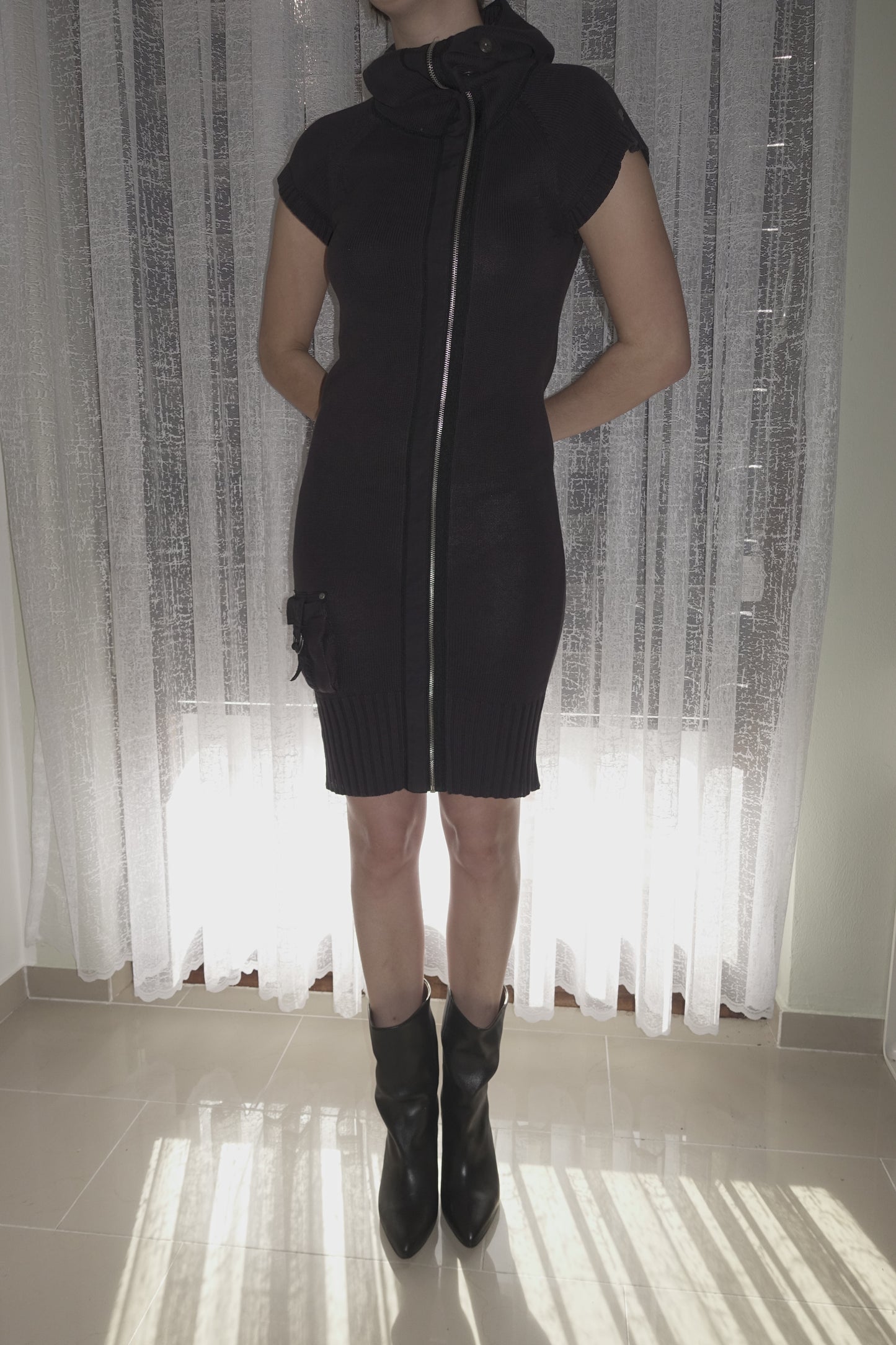 Diesel SS 2008 liquid space project knit dress