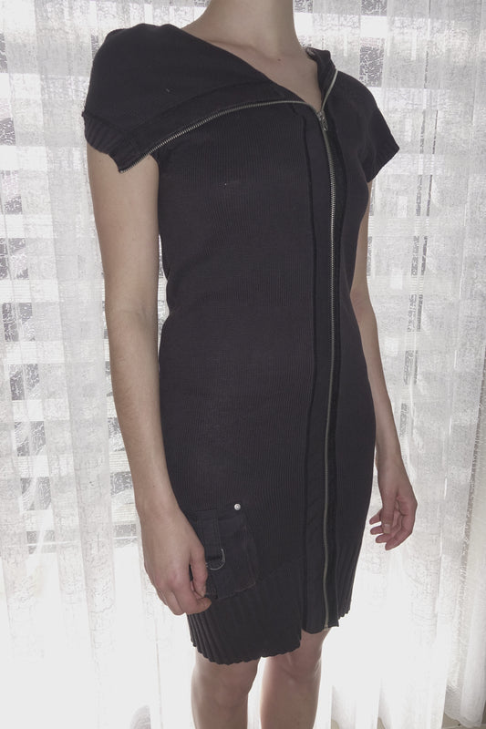 Diesel SS 2008 liquid space project knit dress