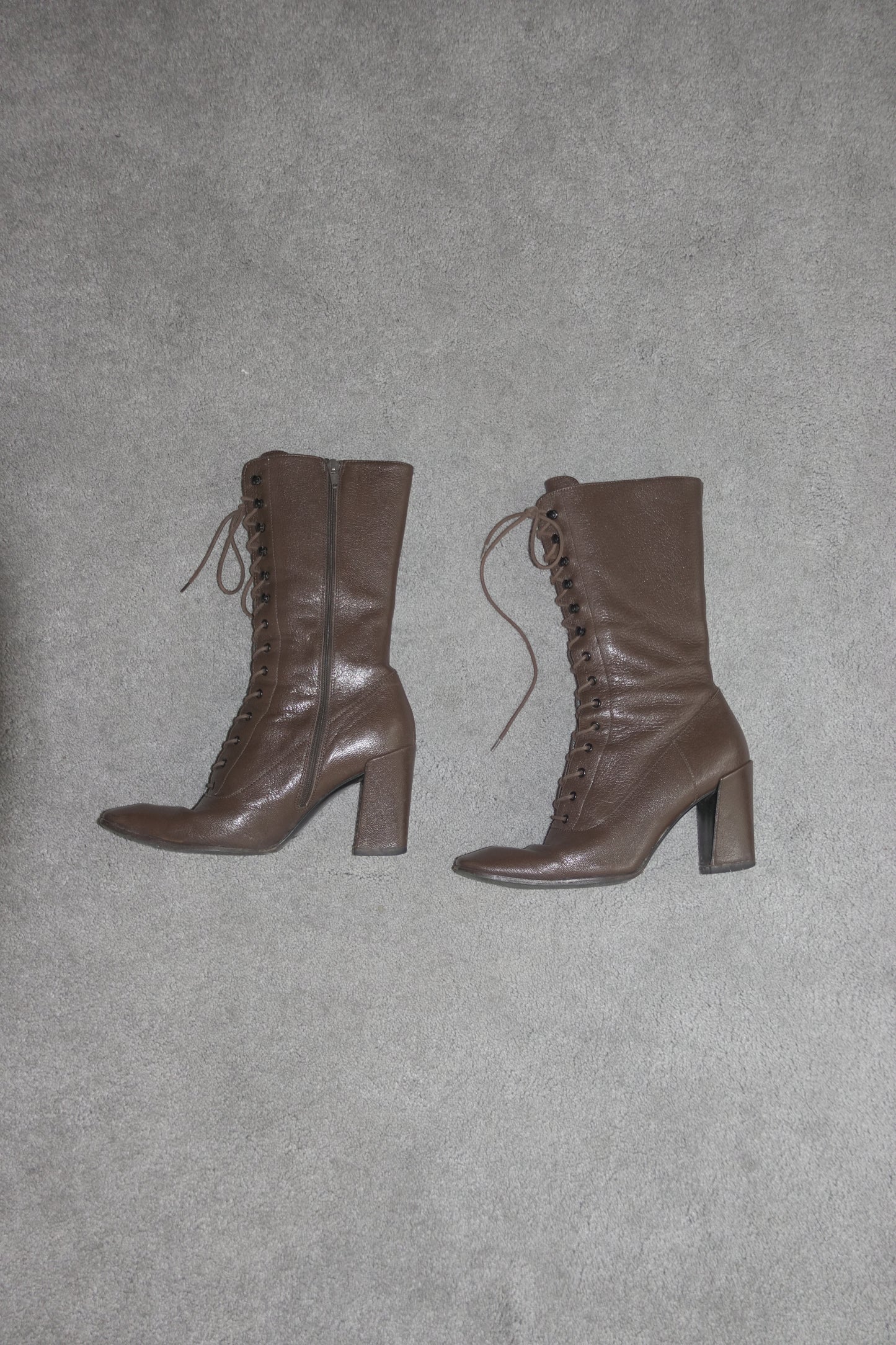 Miu Miu FW 2001 lace up boots