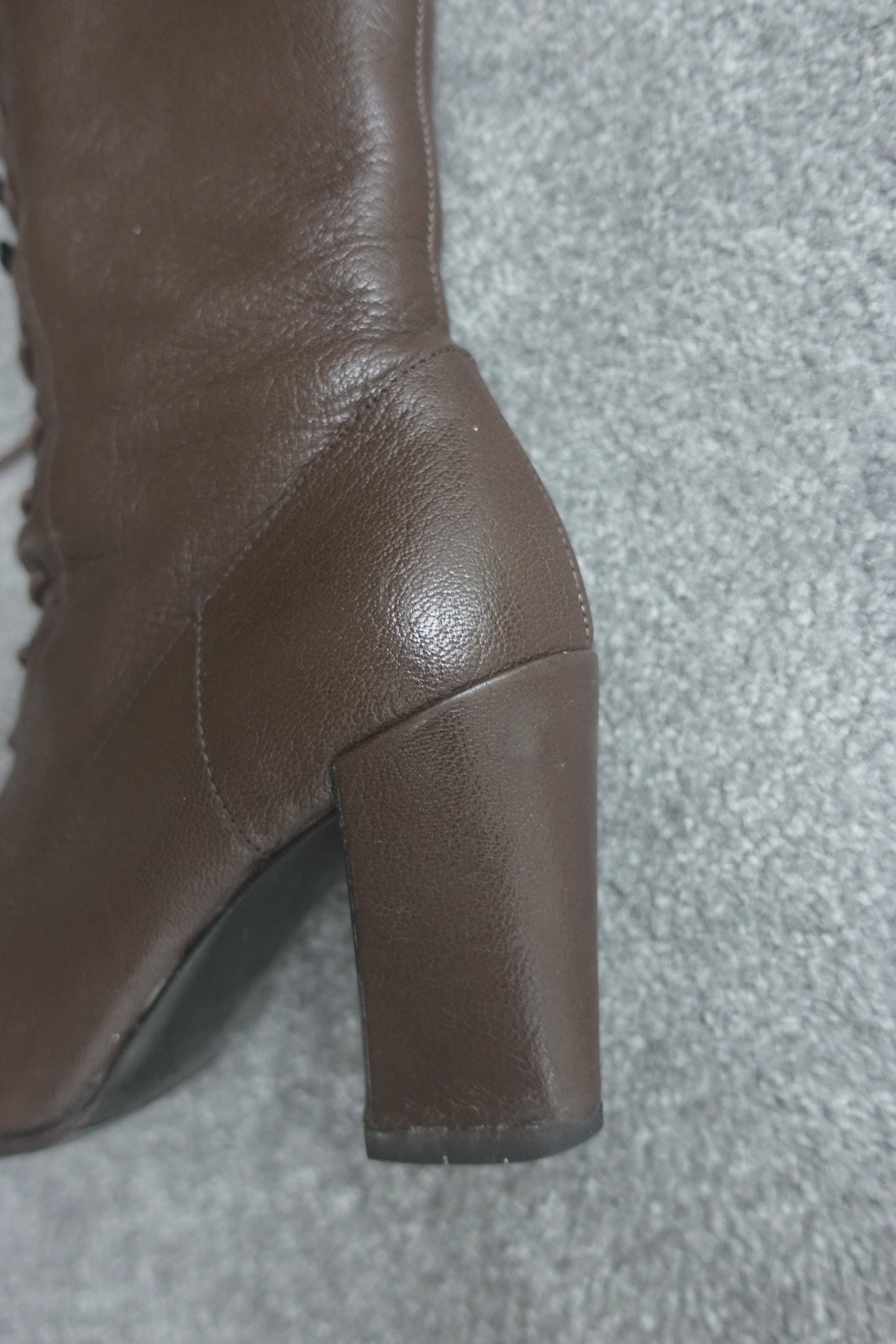 Miu Miu FW 2001 lace up boots