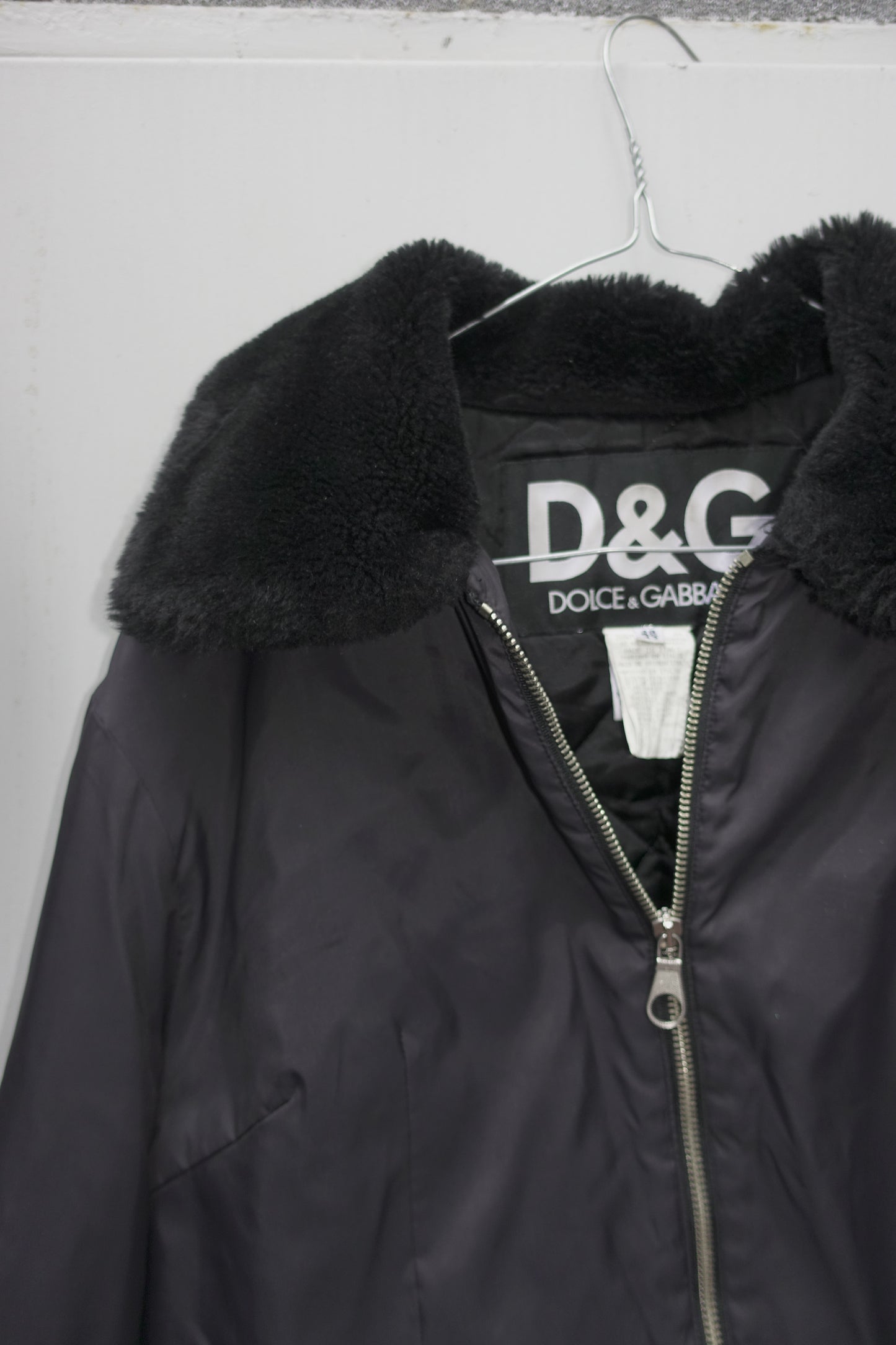 Dolce & Gabbana cropped bomber jacket