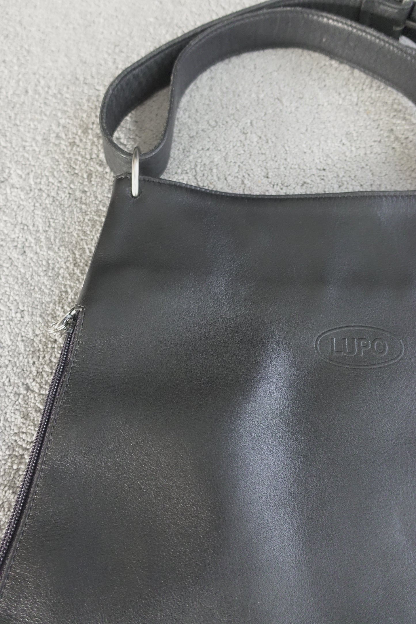 LUPO long leather bag