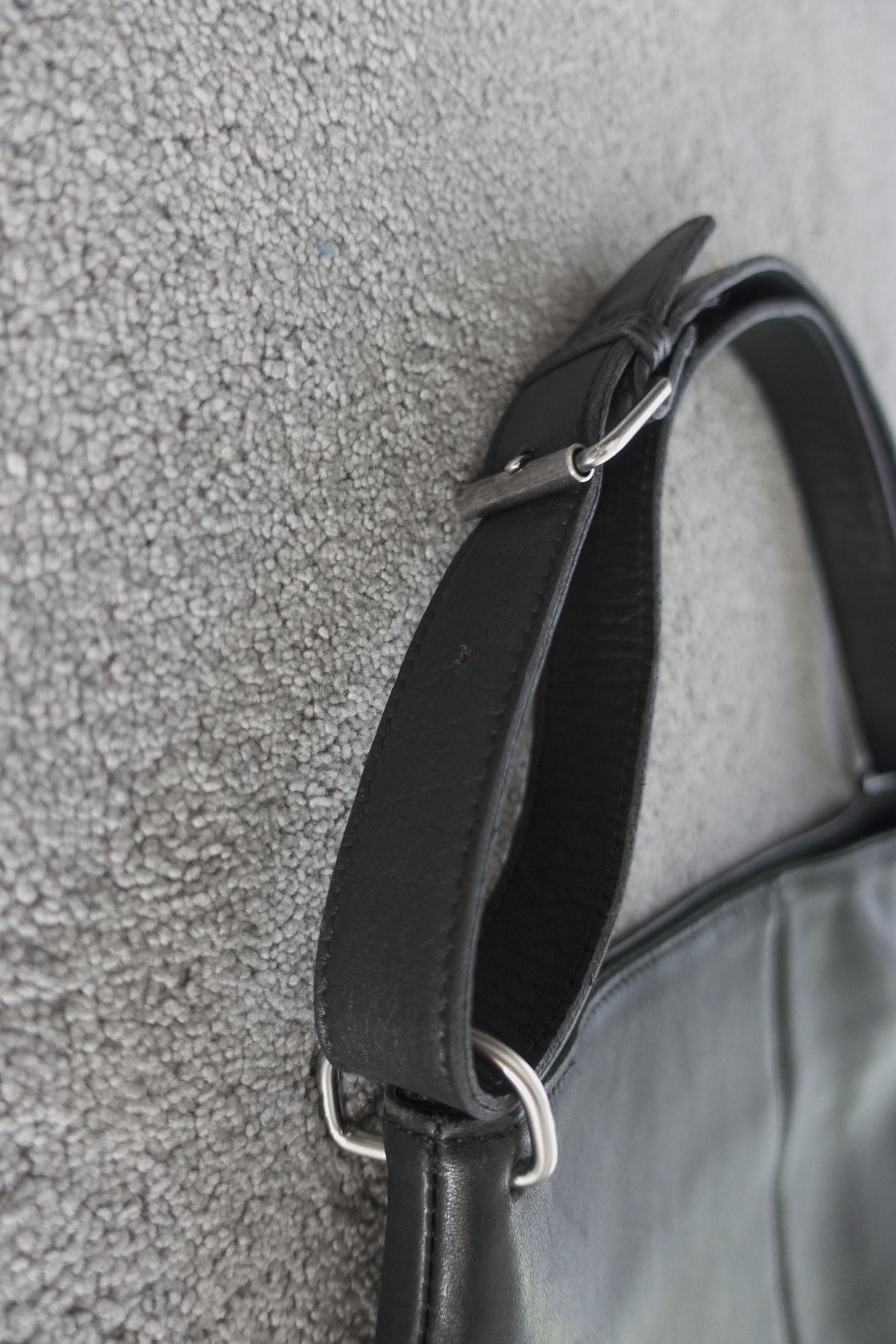 LUPO long leather bag