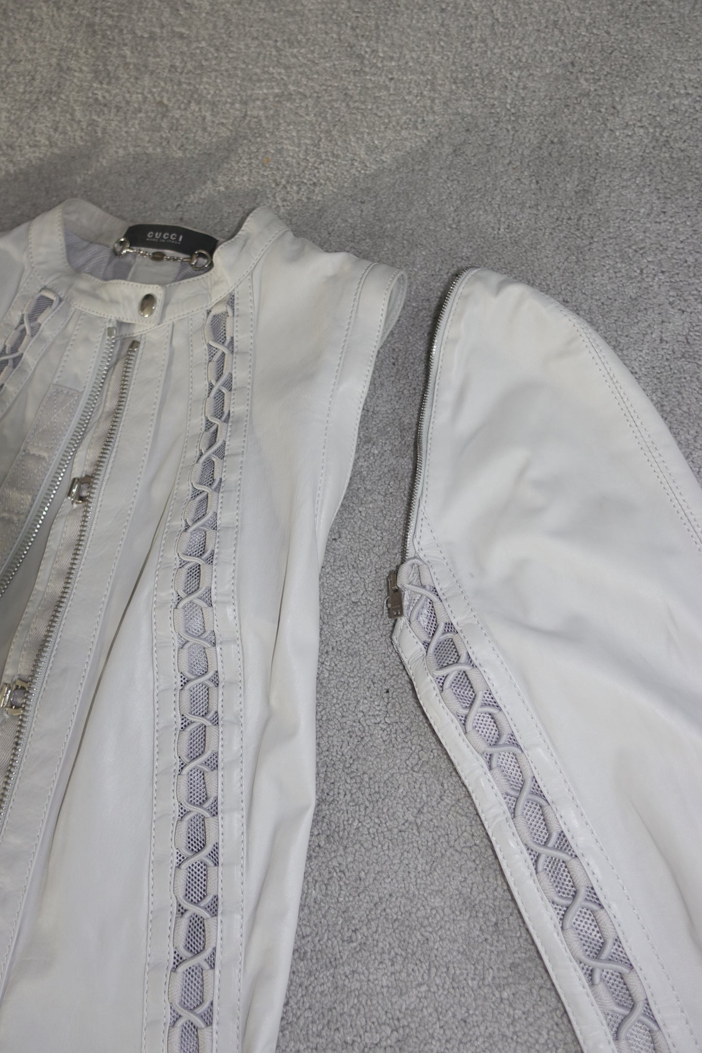 Gucci SS 2010 runway leather jacket