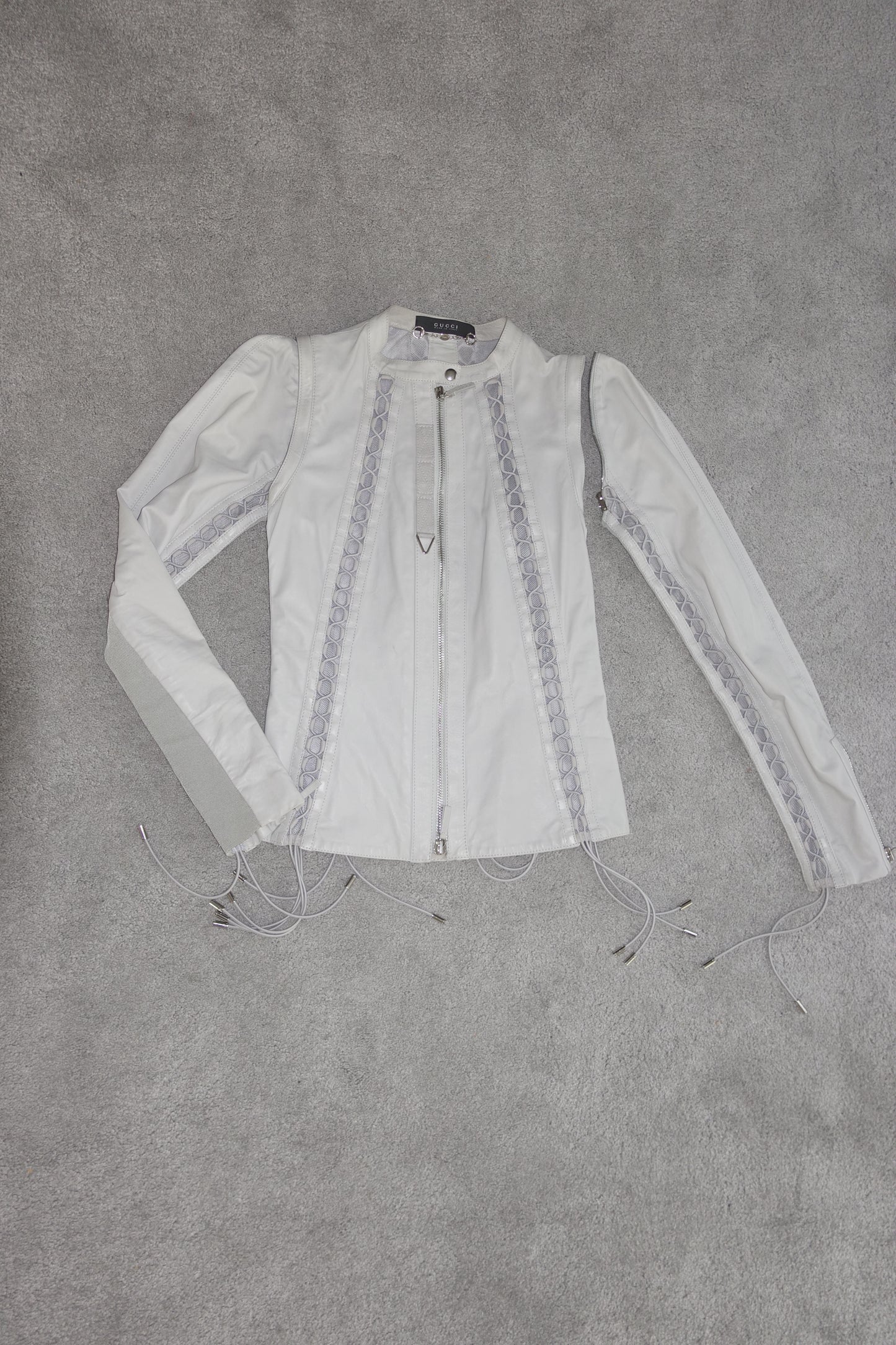 Gucci SS 2010 runway leather jacket