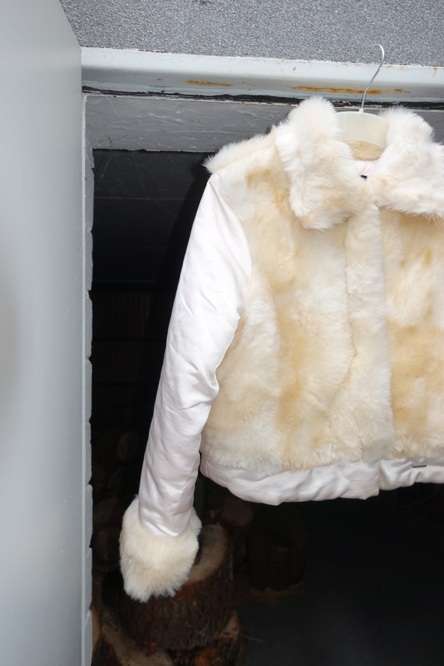 Gianfranco Ferré faux fur jacket