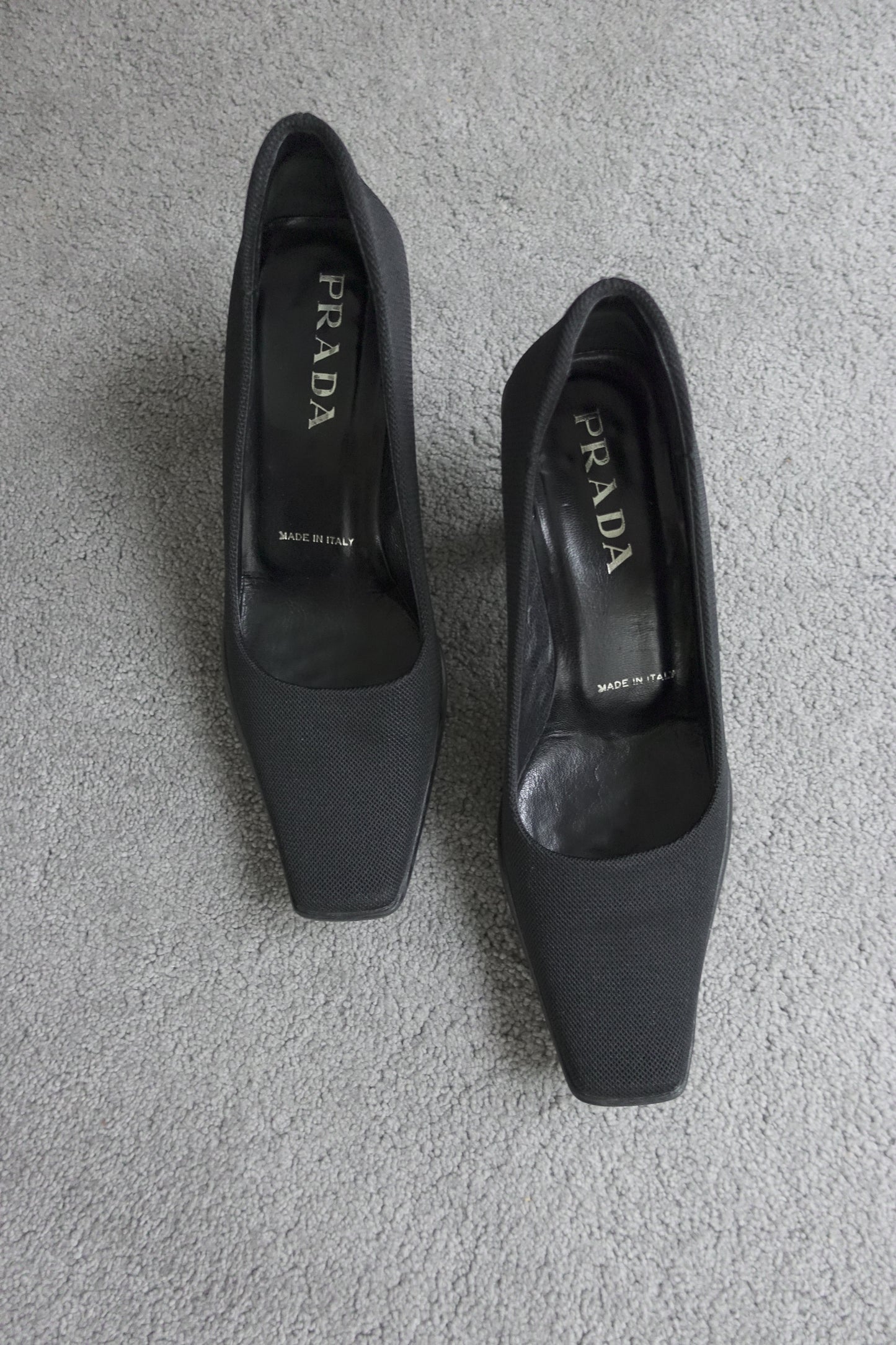 Prada 1999 mesh pumps