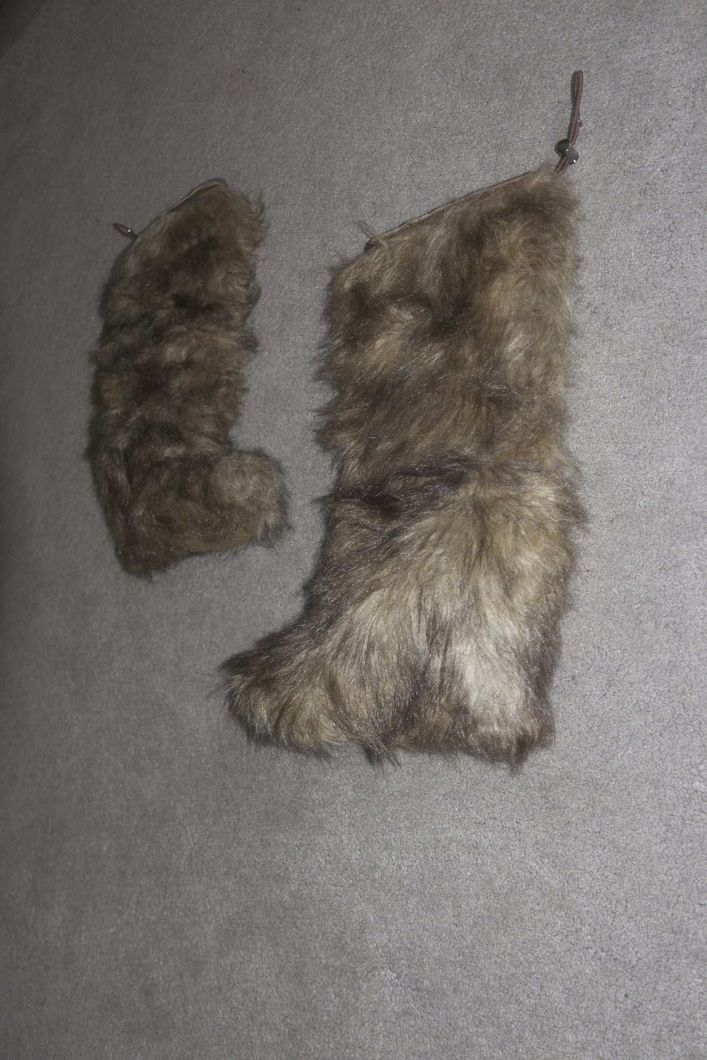 Prada FW 1999 faux fur boots