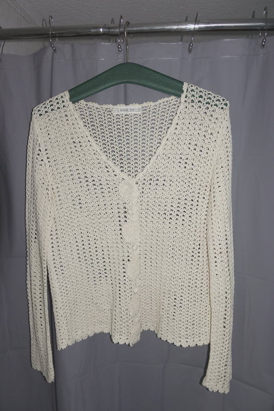 Kaneko Isao crochet cardigan