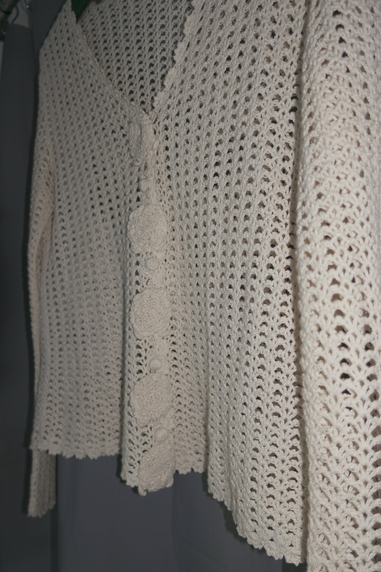 Kaneko Isao crochet cardigan