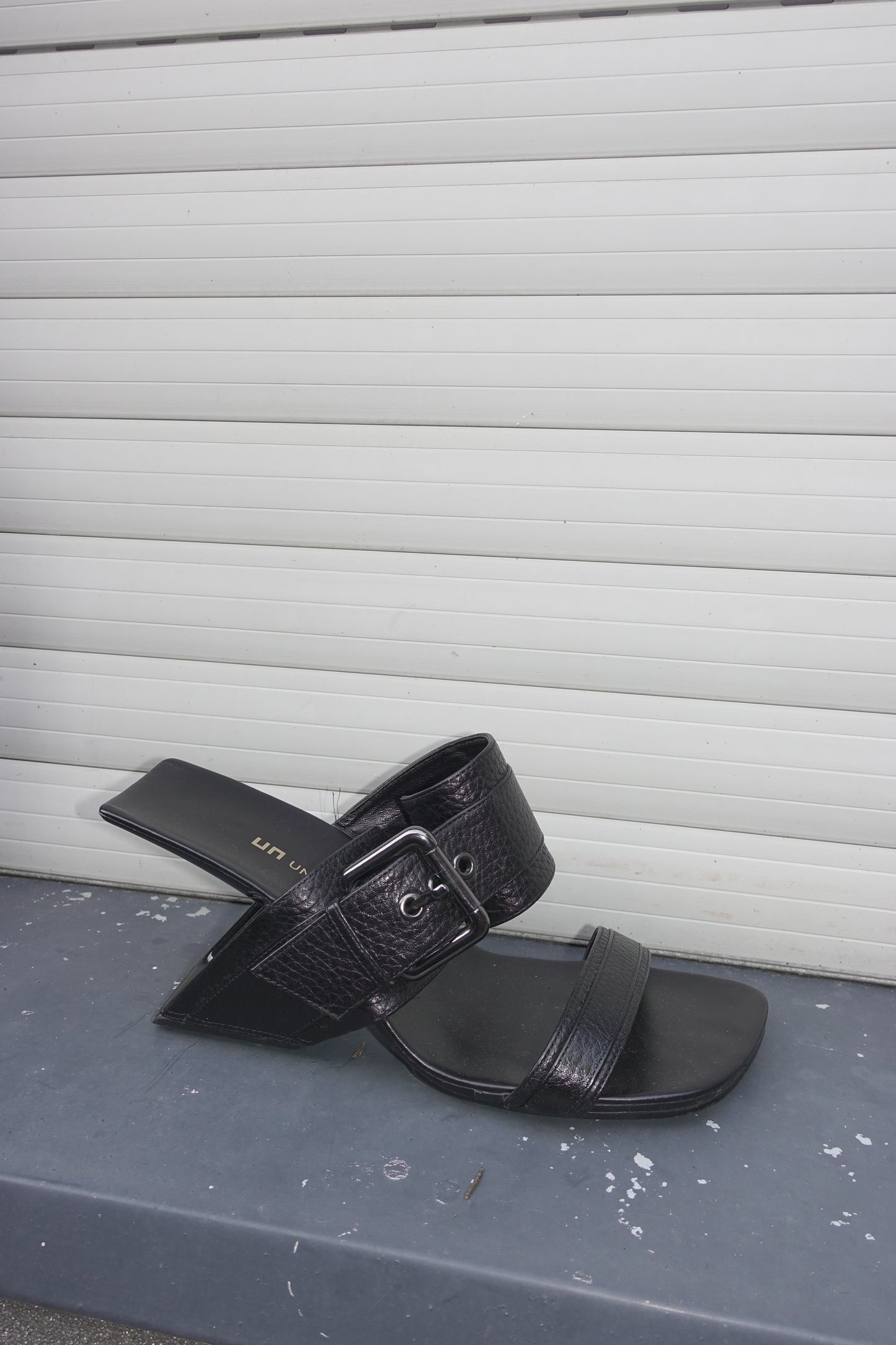 United Nude geometric heels
