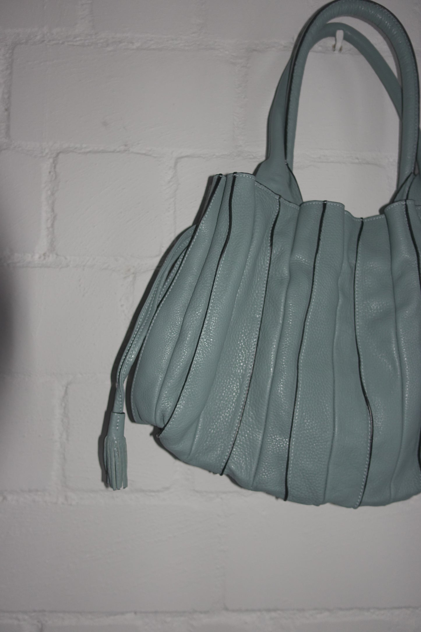 Lupo Abanico bag - pale blue