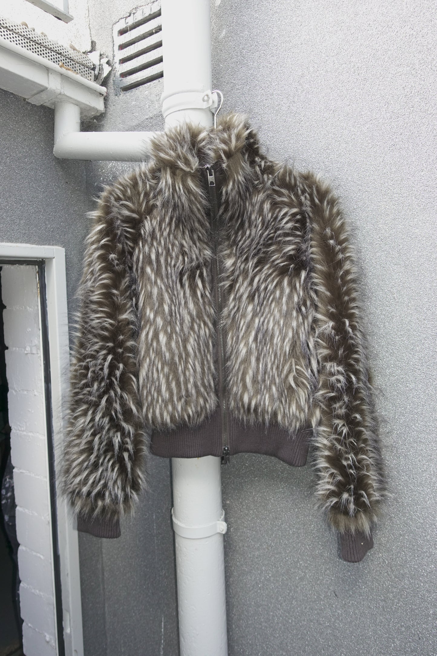 No.l.ita faux fur jacket