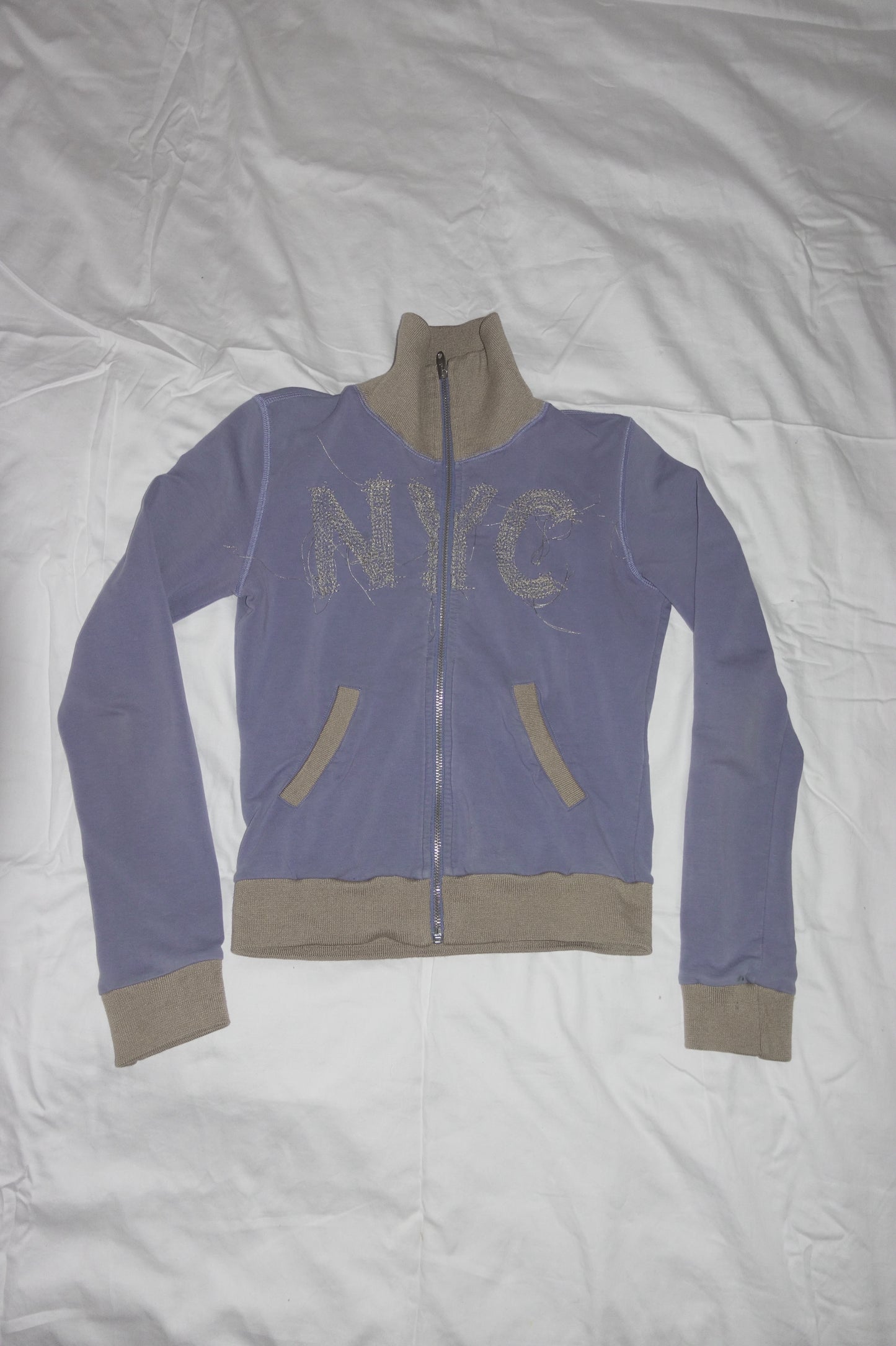 No.l.ita "NYC" zip sweater