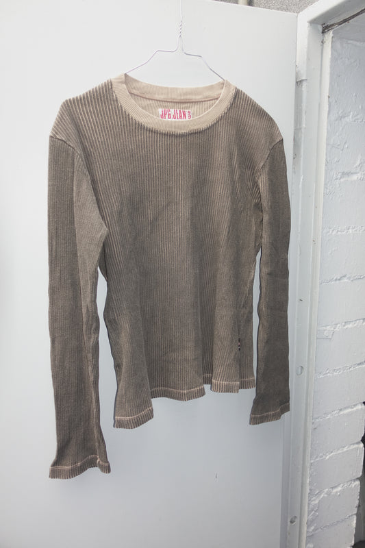 Jean Paul Gaultier Jeans rib knit longsleeve