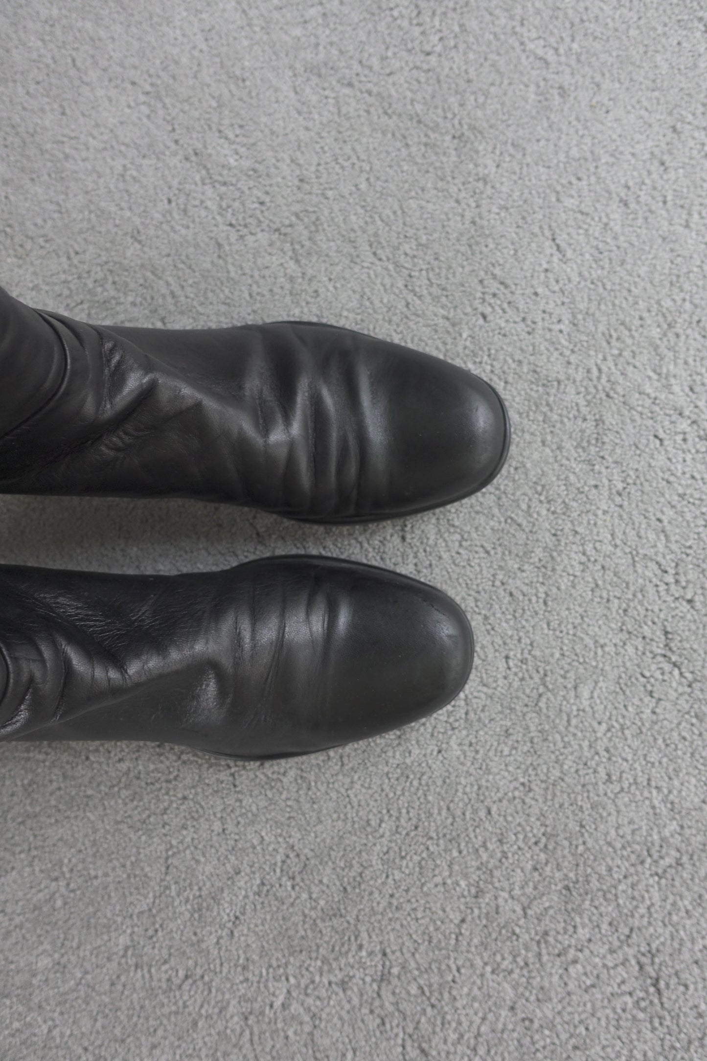 Prada 1998 velcro leather boots