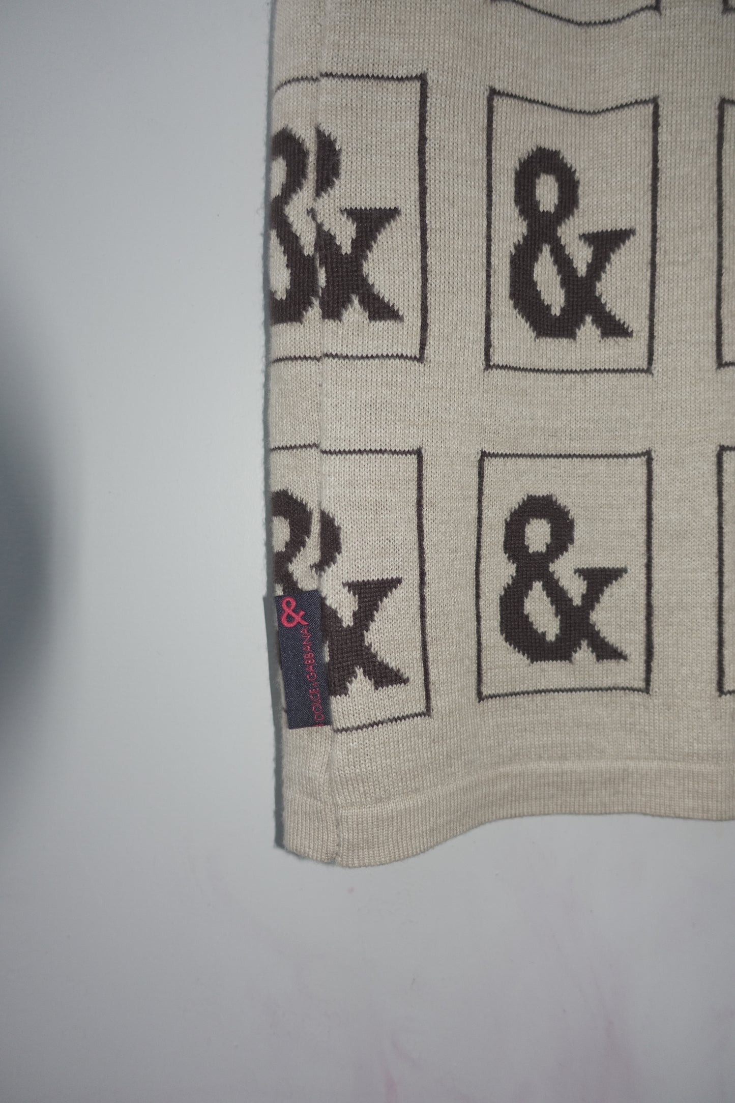 D&G knitted wool skirt