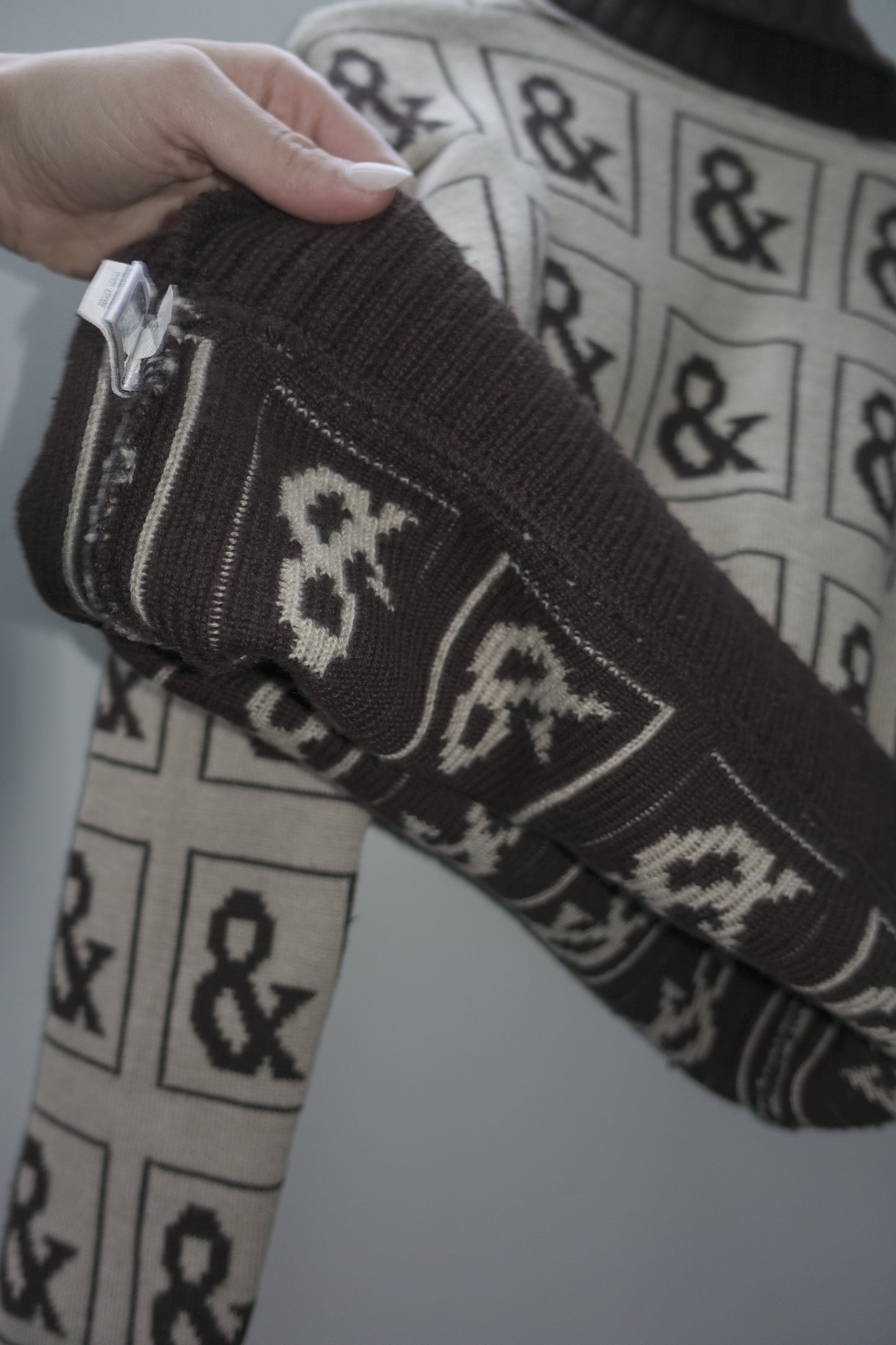 D&G knitted wool turtleneck