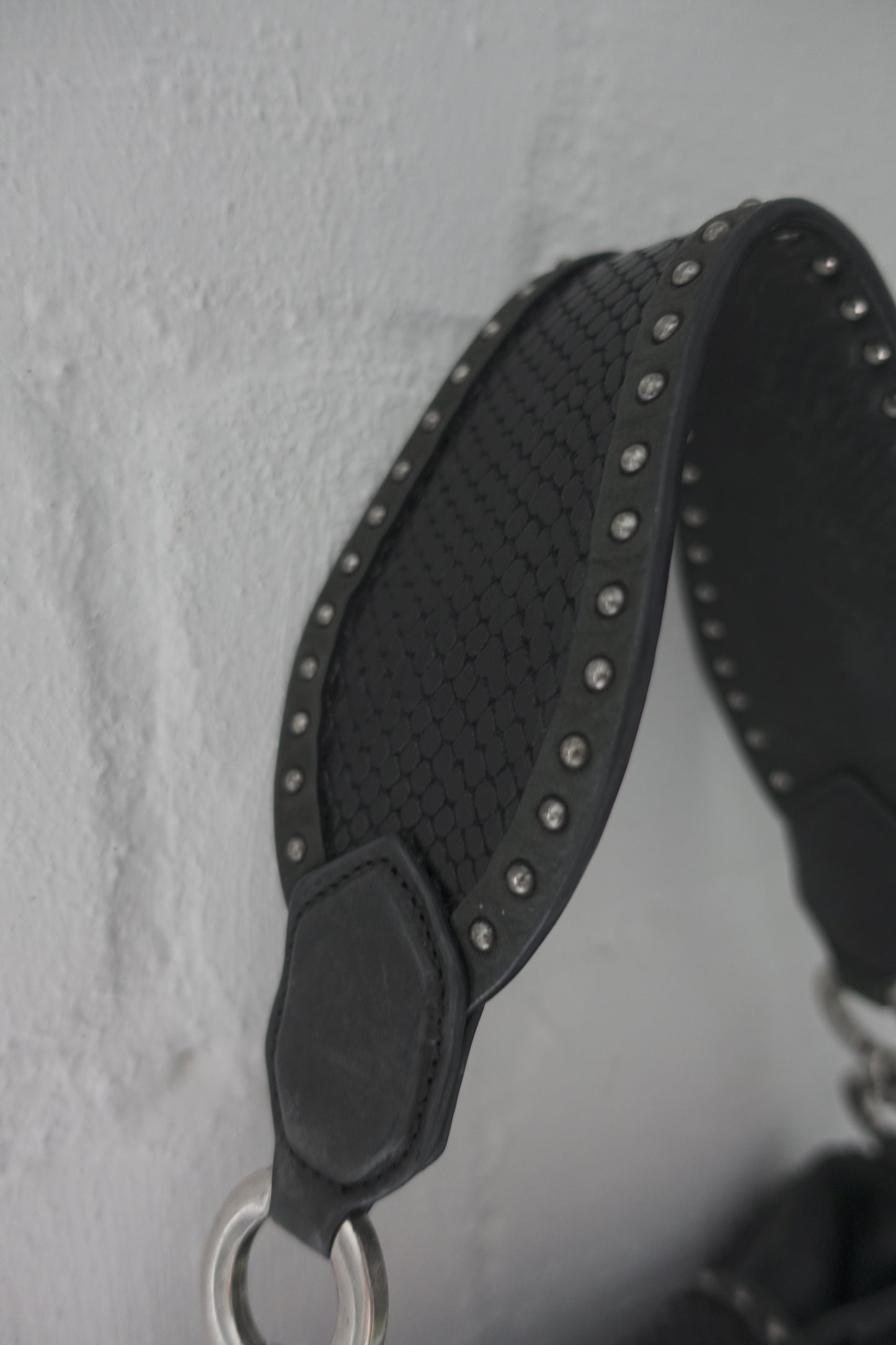 Dsquared2 F/W 2005 studded leather bag