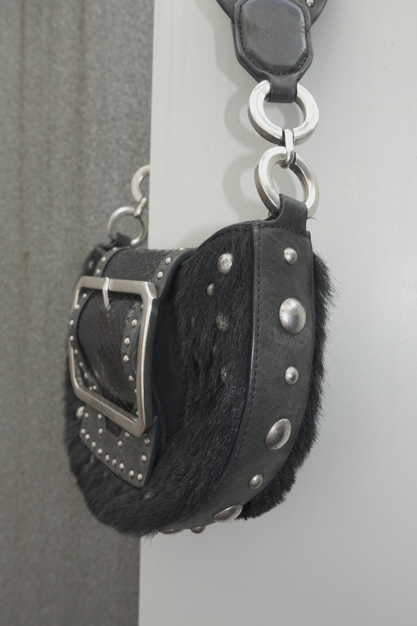 Dsquared2 F/W 2005 studded leather bag
