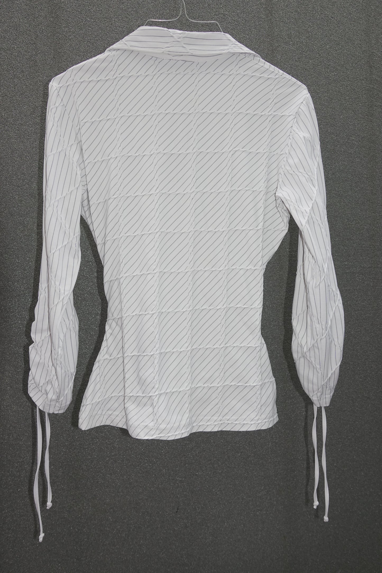 Anne Fontaine wrapped pinstripe shirt