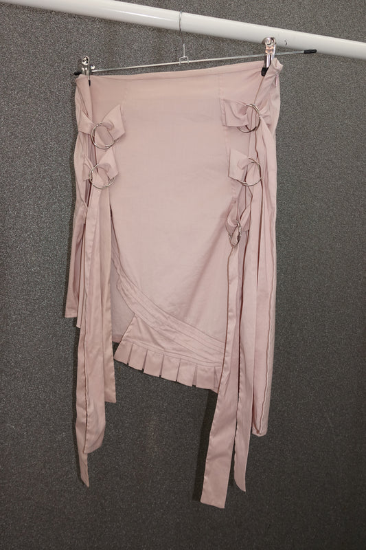 Amaya Arzuaga buckle skirt