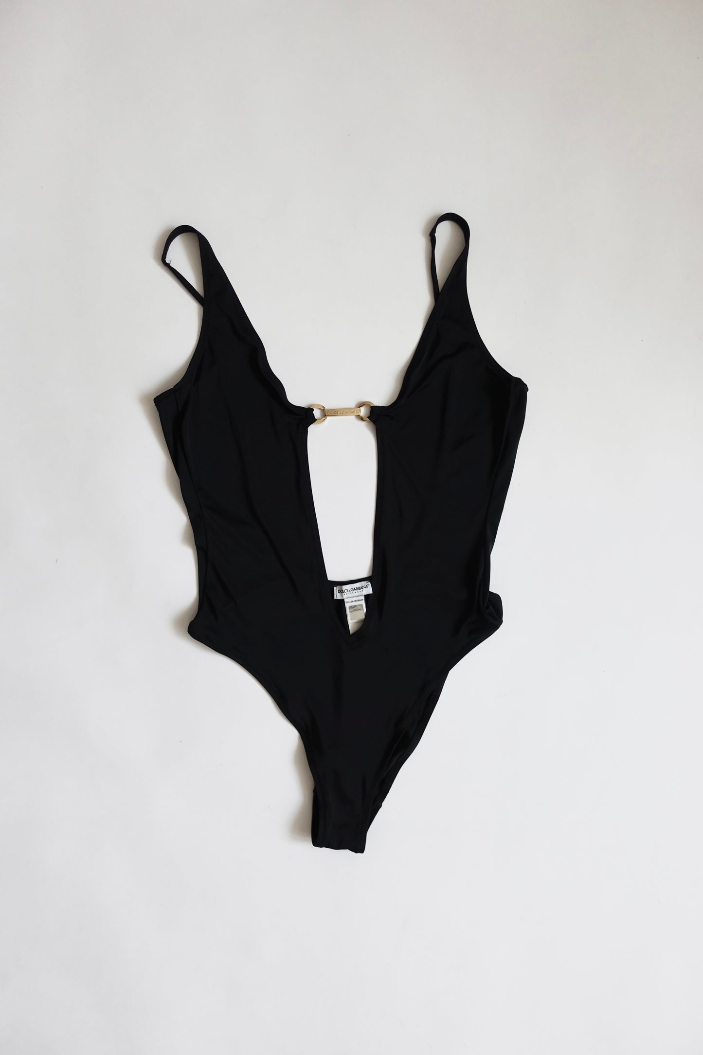 Dolce & Gabbana high leg swimsuit