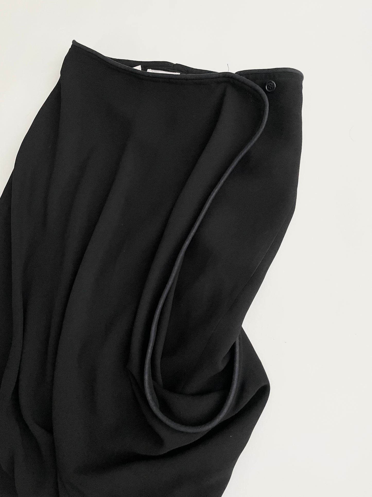 Hussein Chalayan draped balloon midi skirt
