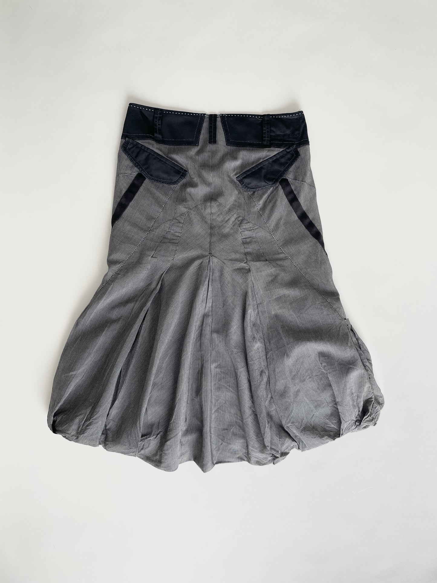 Marithé + François Girbaud Balloon Midi Skirt