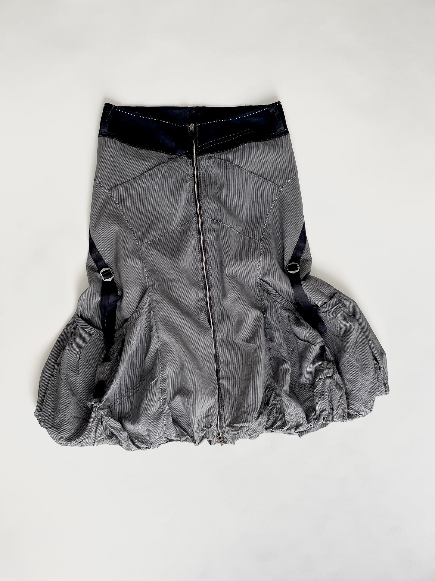 Marithé + François Girbaud Balloon Midi Skirt
