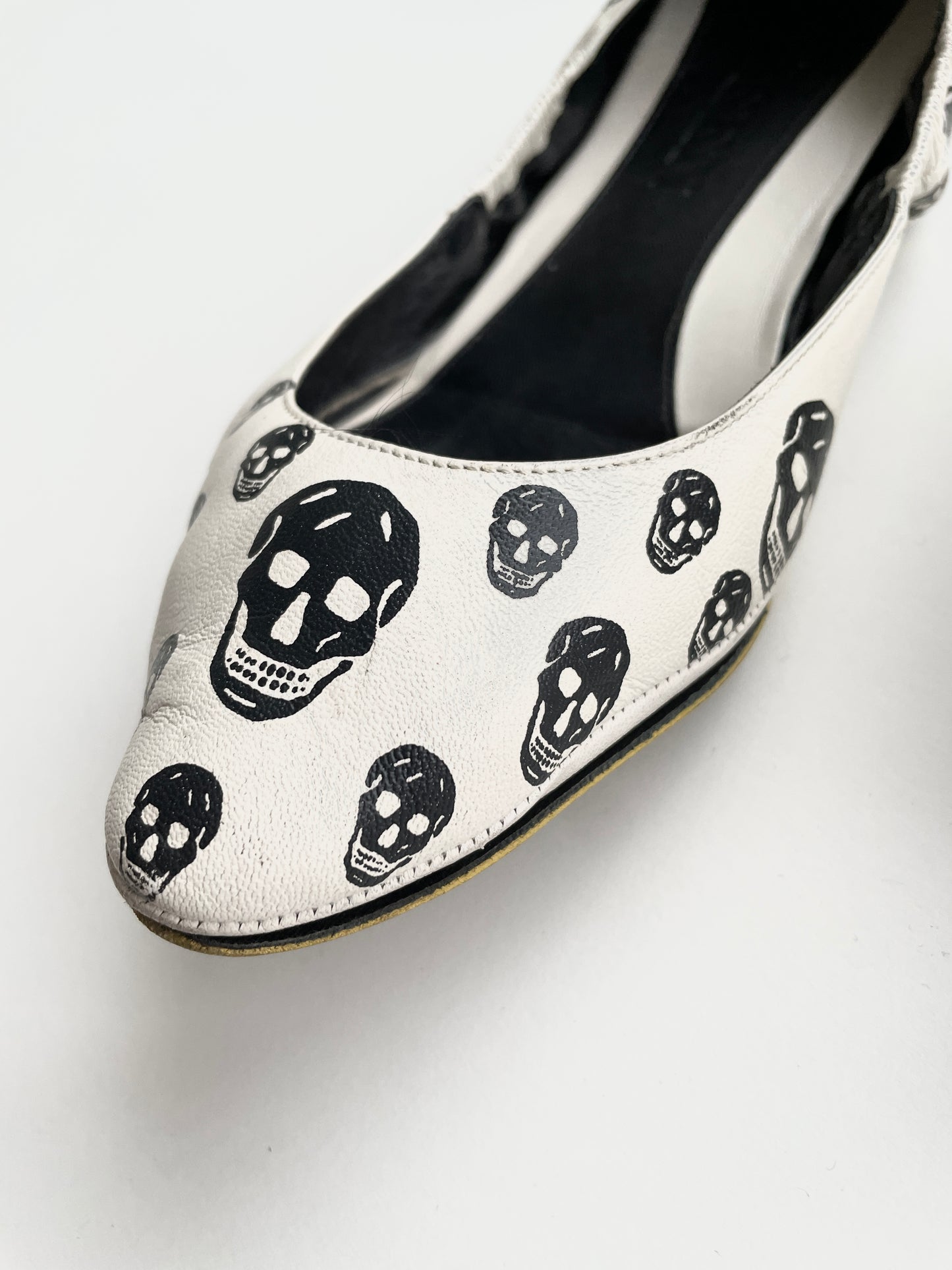 Alexander McQueen skull ballet flats