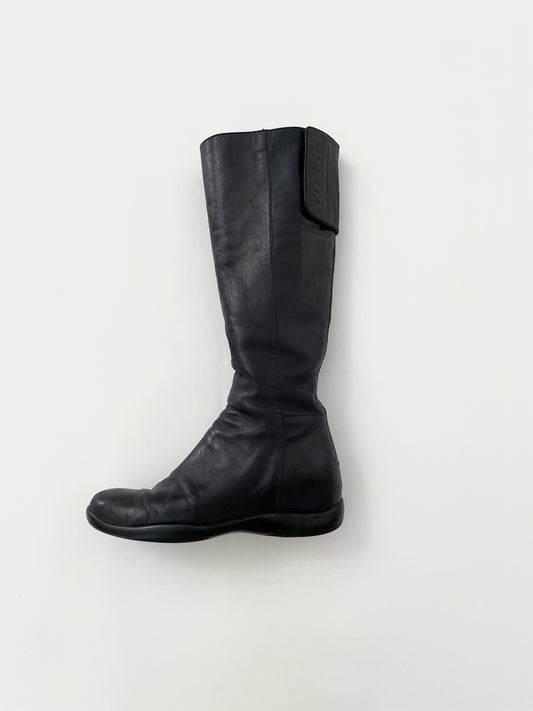 Prada 90s leather boots
