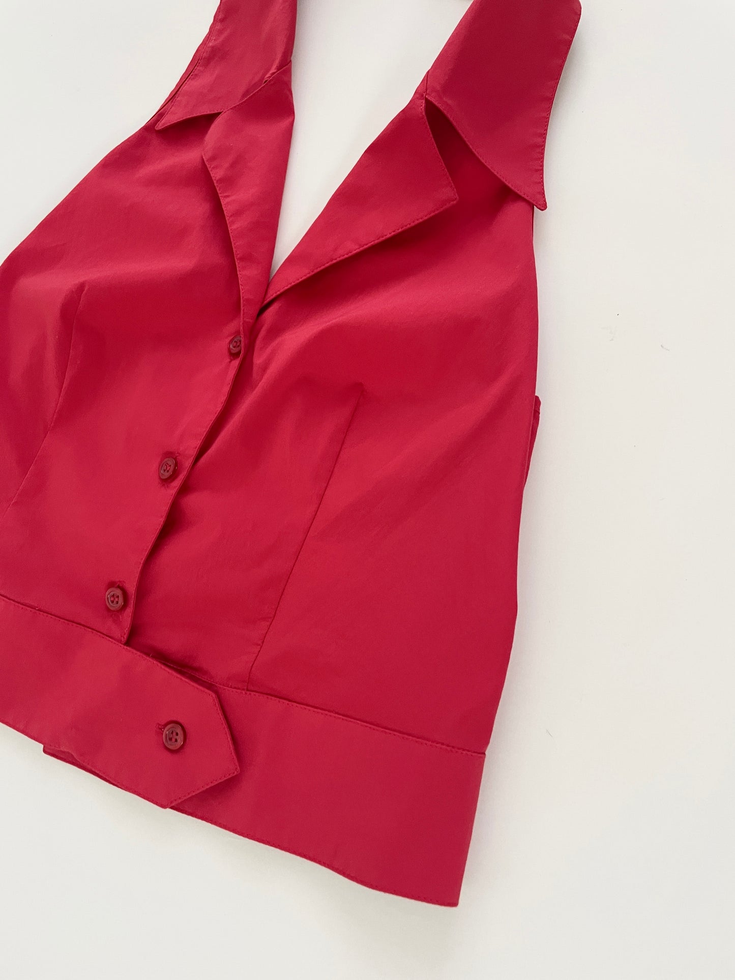 Sisley button up neckholder top
