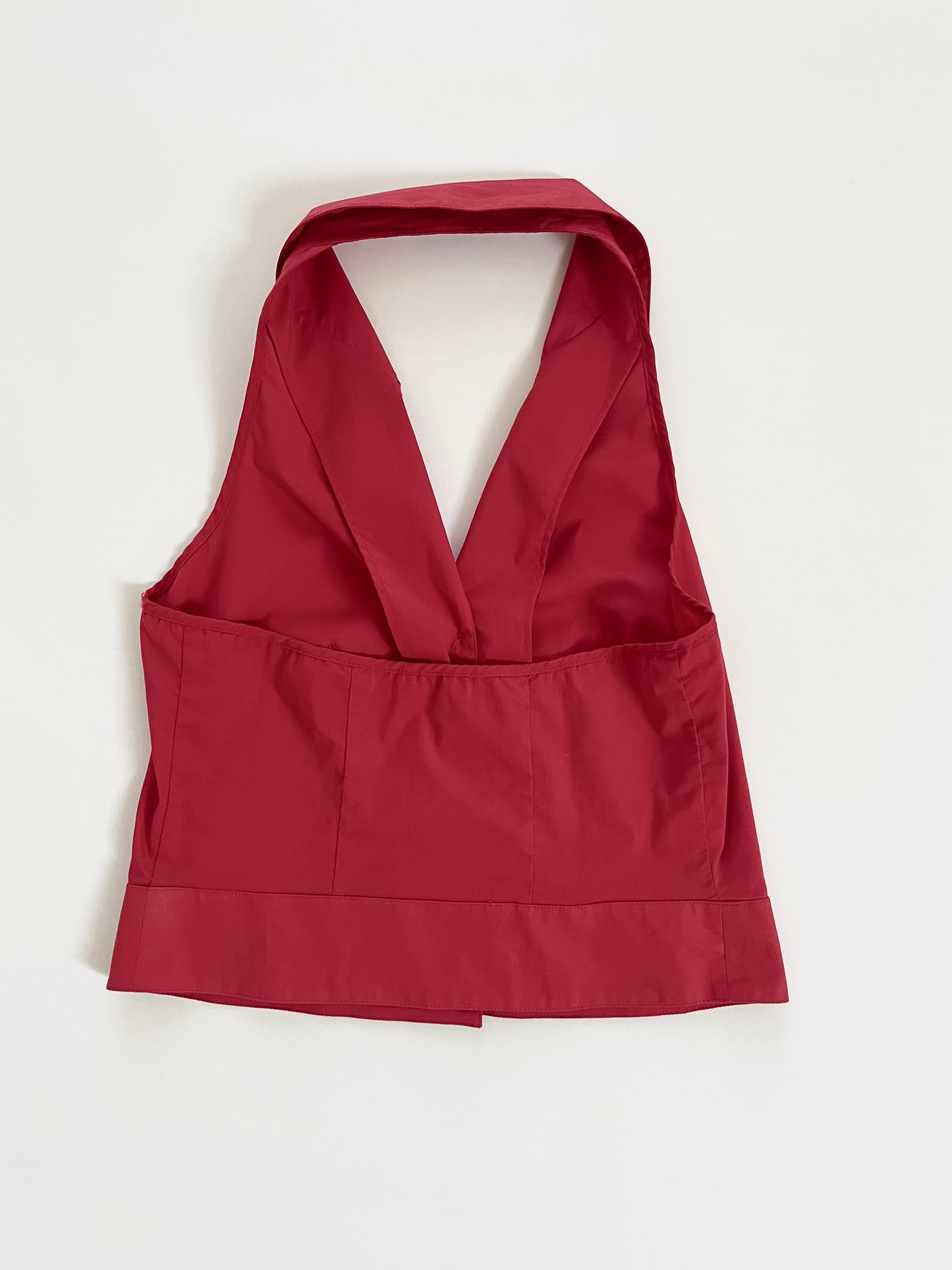 Sisley button up neckholder top