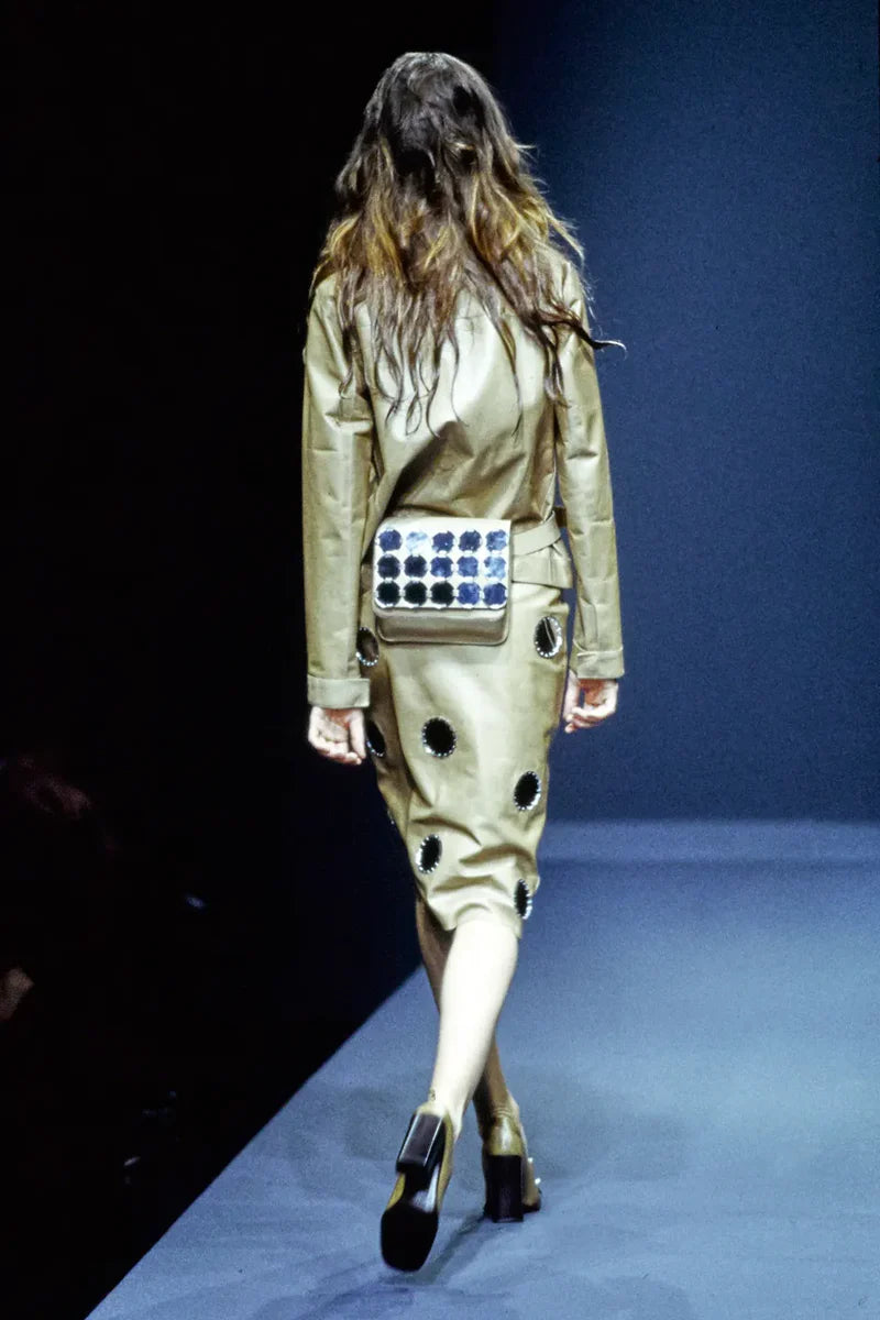 Prada S/S 1999 mirror belt bag